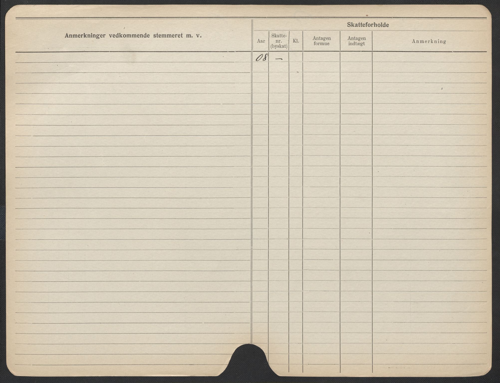 Oslo folkeregister, Registerkort, AV/SAO-A-11715/F/Fa/Fac/L0013: Kvinner, 1906-1914, p. 951b