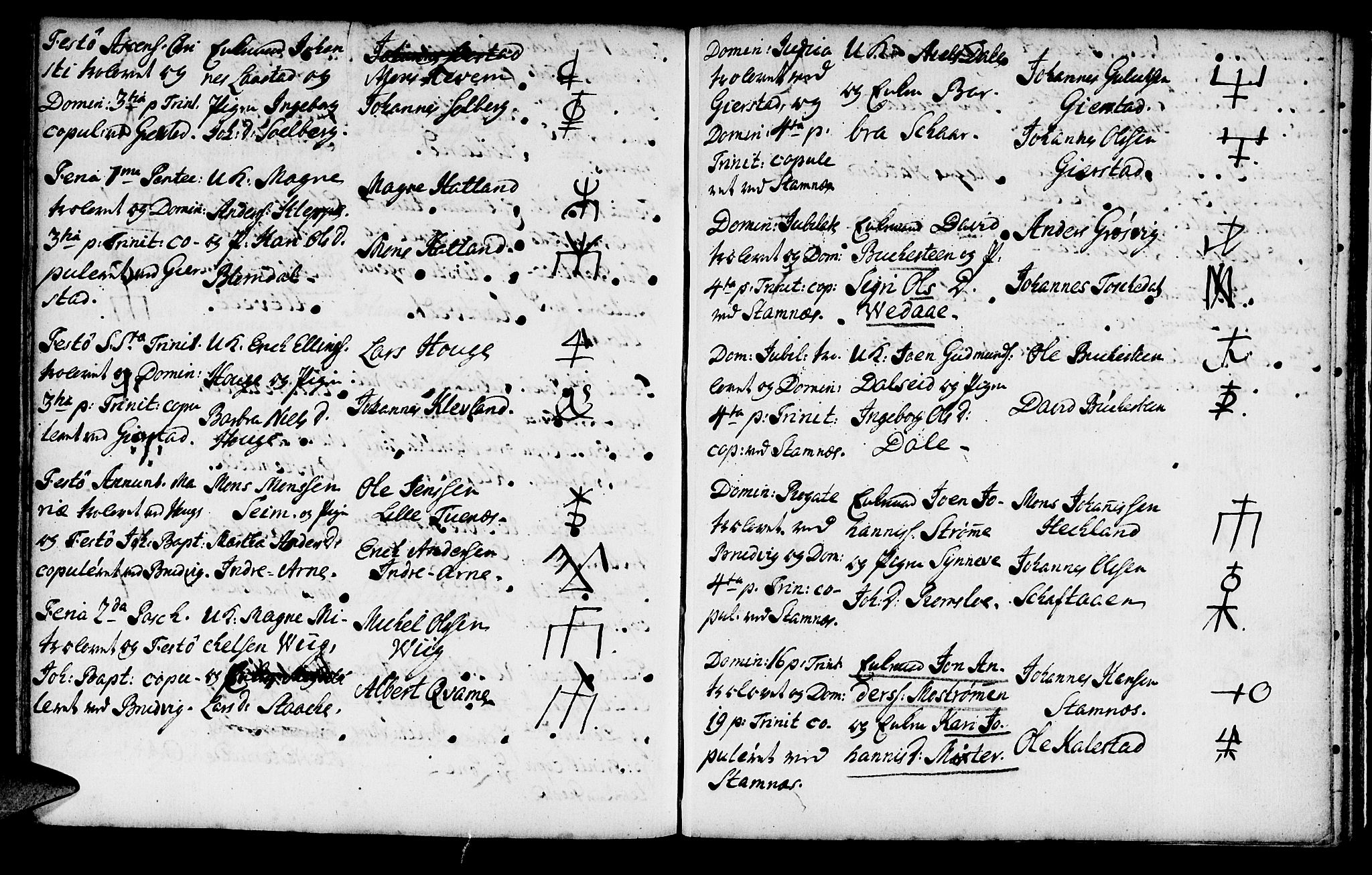 Haus sokneprestembete, AV/SAB-A-75601/H/Haa: Parish register (official) no. A 8, 1754-1769, p. 164