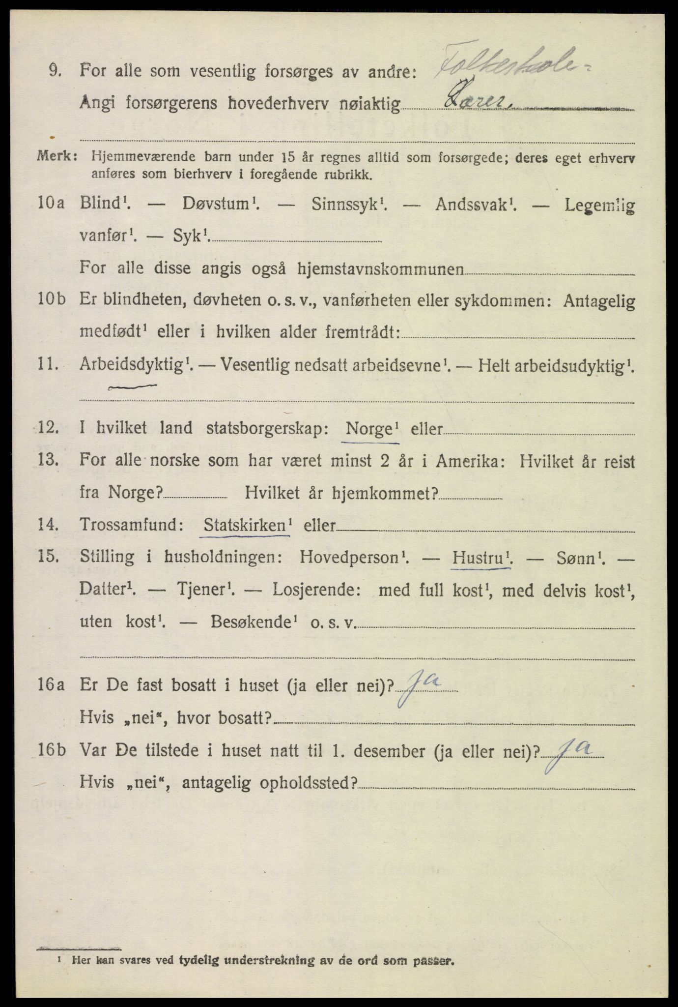 SAH, 1920 census for Grue, 1920, p. 15782