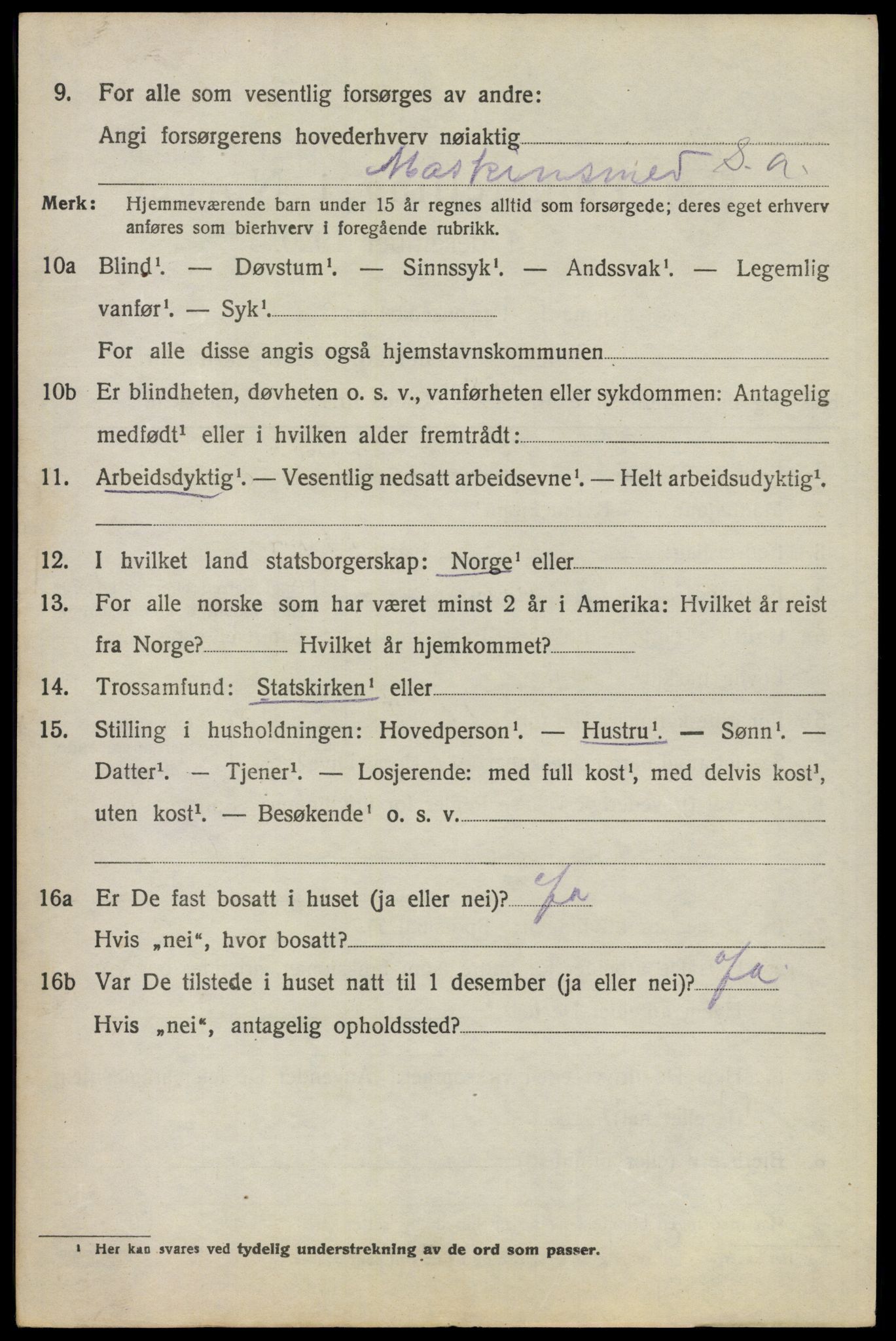 SAO, 1920 census for Asker, 1920, p. 13937