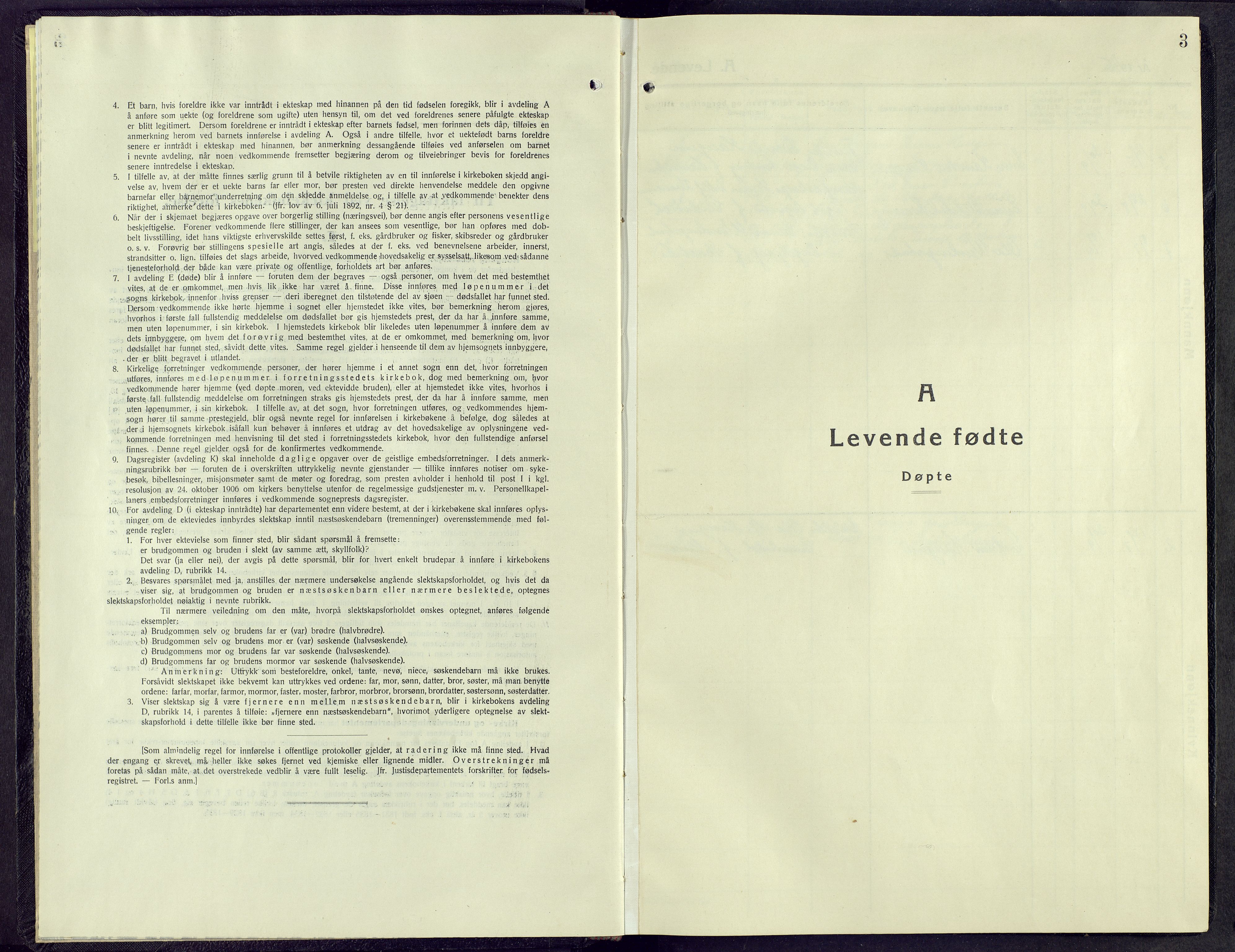 Øystre Slidre prestekontor, SAH/PREST-138/H/Ha/Hab/L0012: Parish register (copy) no. 12, 1945-1981, p. 3