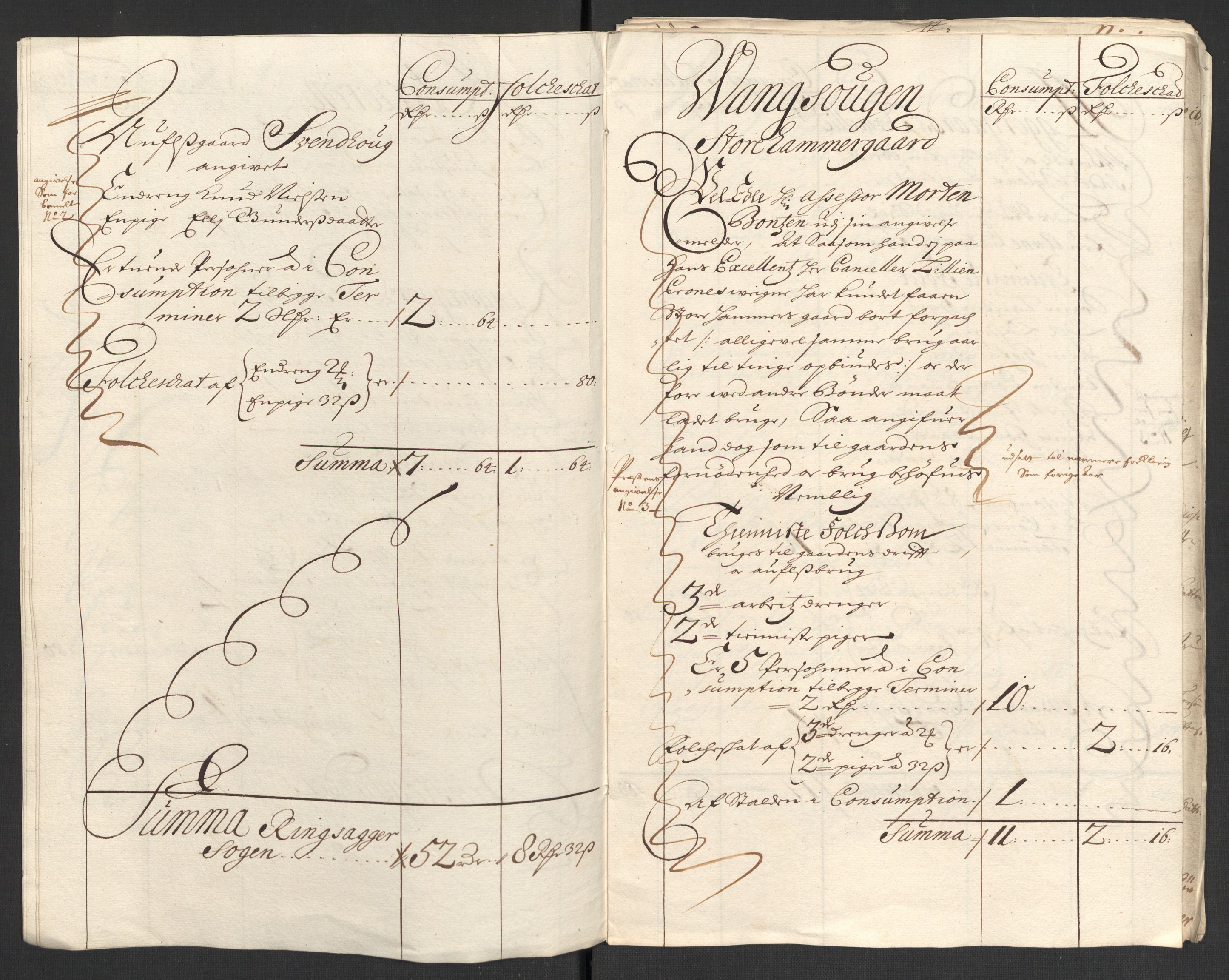 Rentekammeret inntil 1814, Reviderte regnskaper, Fogderegnskap, AV/RA-EA-4092/R16/L1037: Fogderegnskap Hedmark, 1697-1698, p. 107