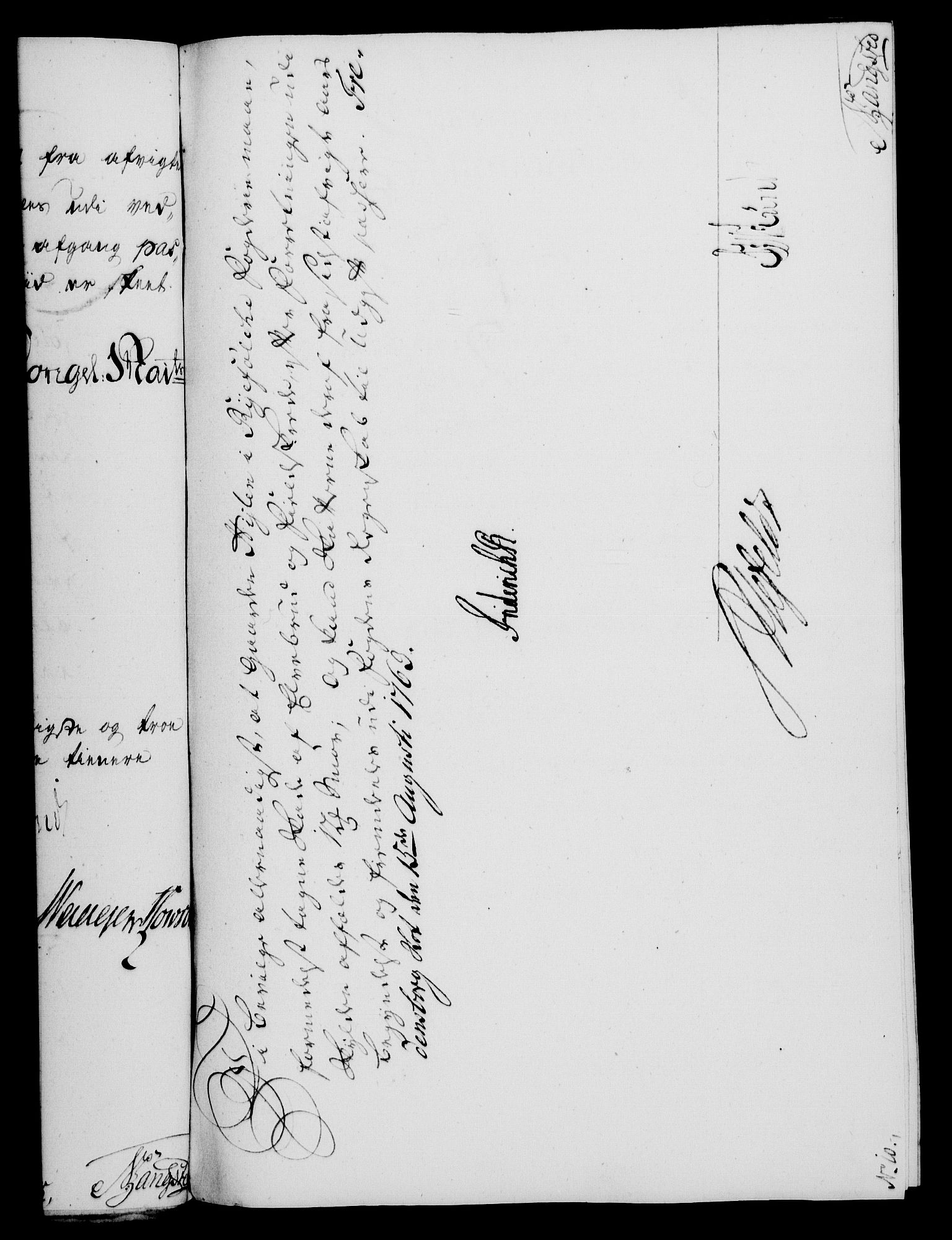 Rentekammeret, Kammerkanselliet, RA/EA-3111/G/Gf/Gfa/L0045: Norsk relasjons- og resolusjonsprotokoll (merket RK 52.45), 1763, p. 360