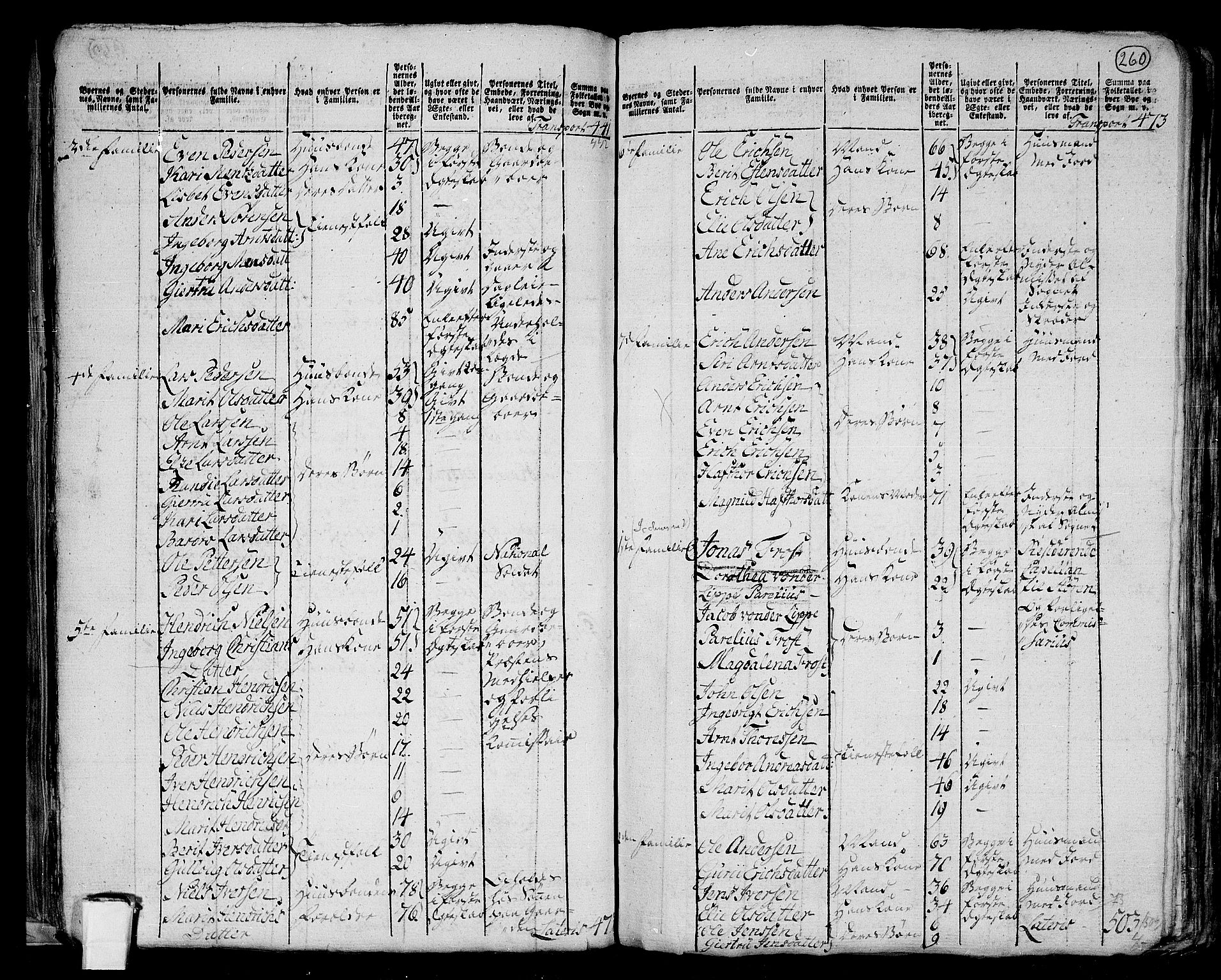 RA, 1801 census for 1648P Støren, 1801, p. 259b-260a