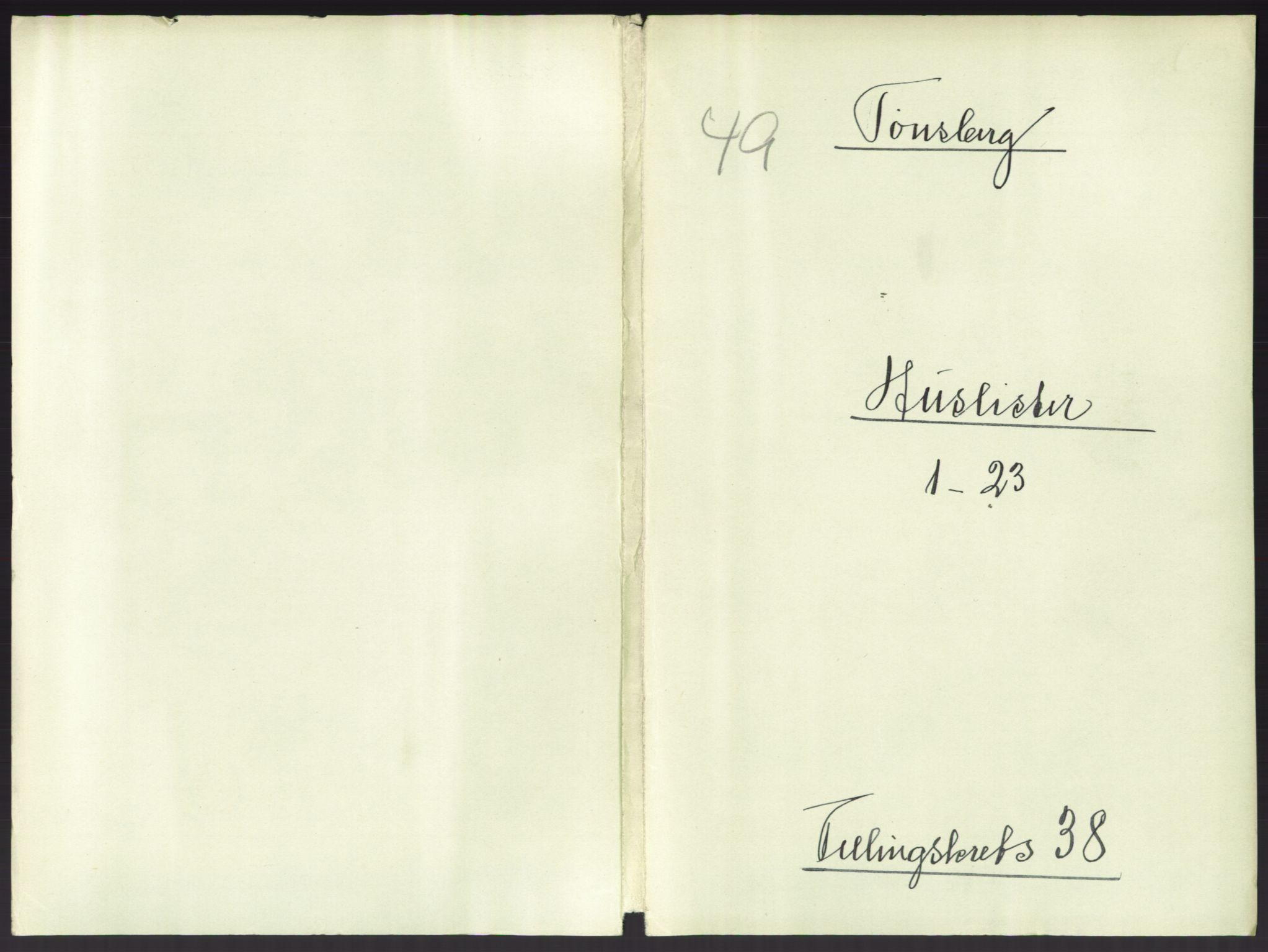 RA, 1891 census for 0705 Tønsberg, 1891, p. 1074