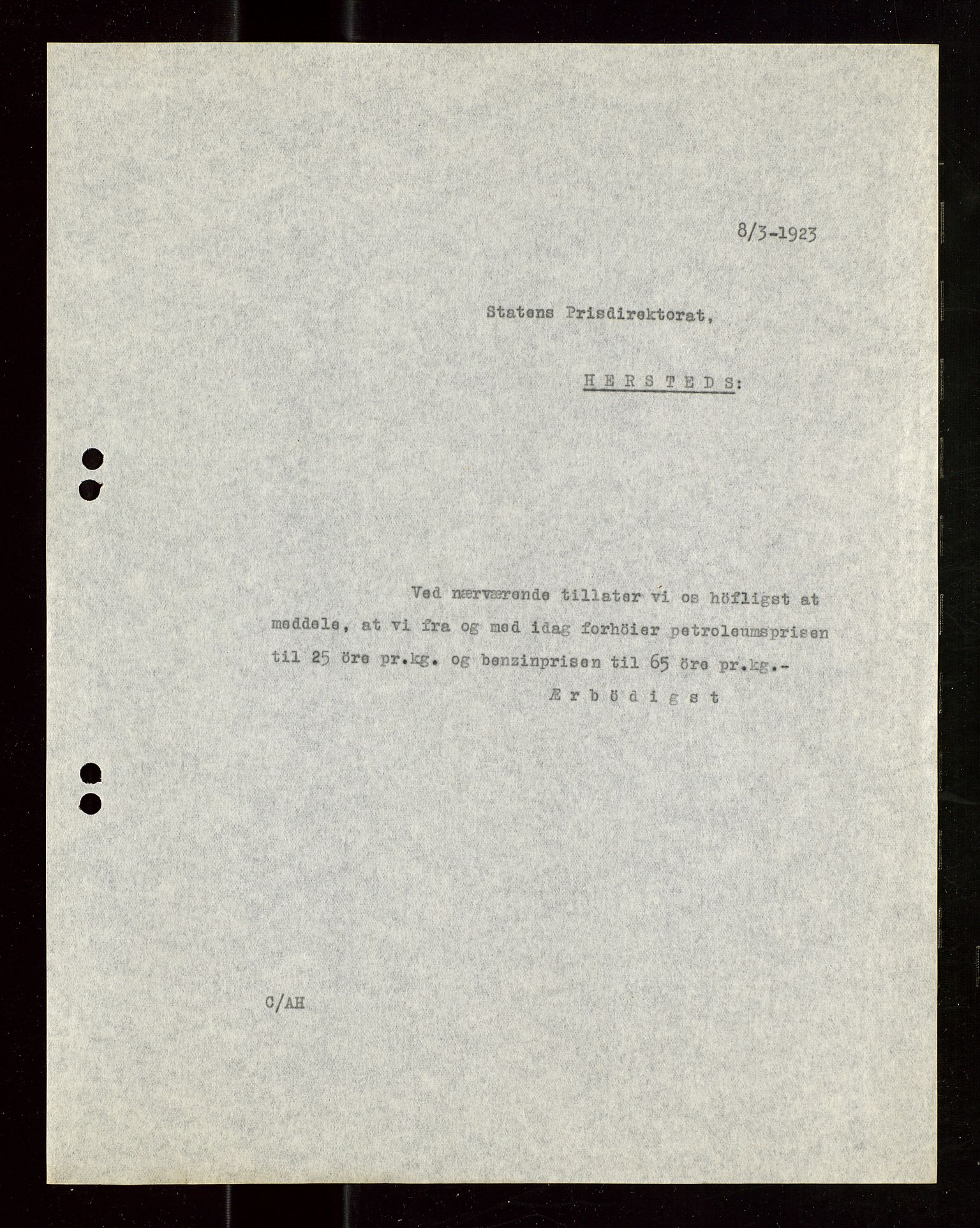 Pa 1521 - A/S Norske Shell, AV/SAST-A-101915/E/Ea/Eaa/L0022: Sjefskorrespondanse, 1918, p. 227