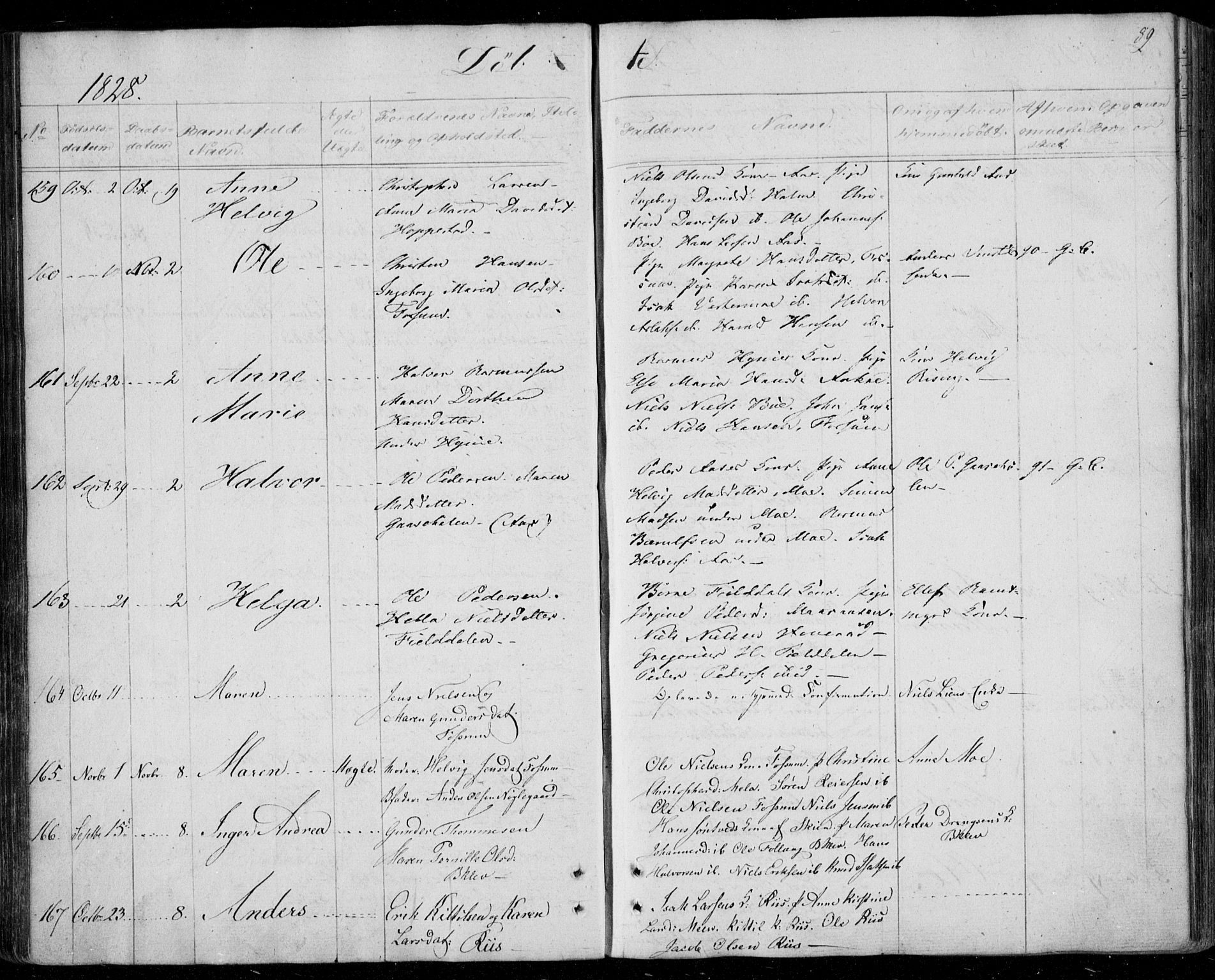 Gjerpen kirkebøker, AV/SAKO-A-265/F/Fa/L0005: Parish register (official) no. I 5, 1823-1829, p. 89