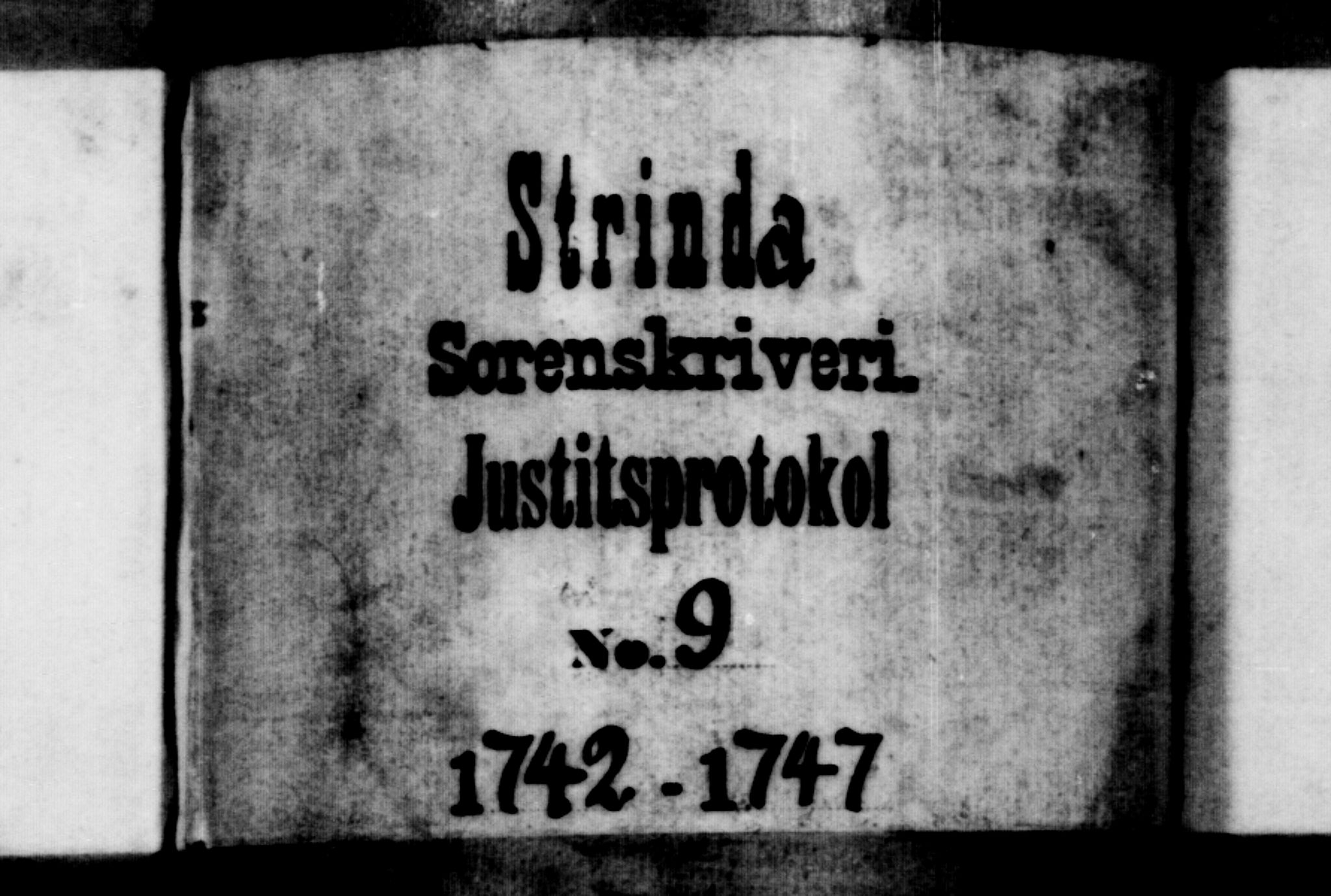 Strinda og Selbu sorenskriveri, AV/SAT-A-0015/1/1A/L0010: Tingbok 9, 1742-1747