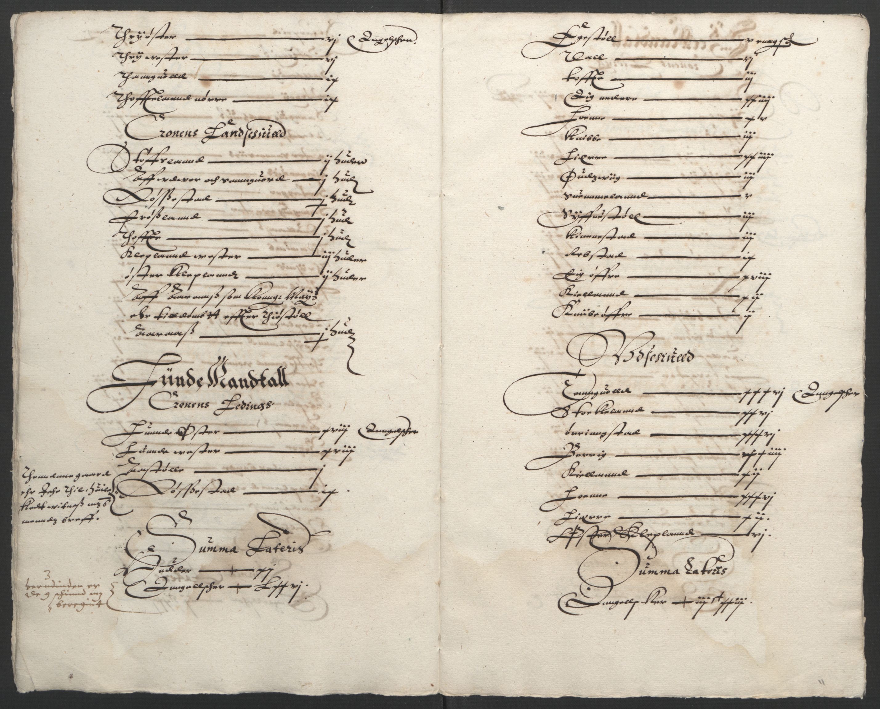 Stattholderembetet 1572-1771, RA/EA-2870/Ek/L0002/0002: Jordebøker til utlikning av garnisonsskatt 1624-1626: / Jordebøker for Agdesiden len, 1624-1625, p. 48