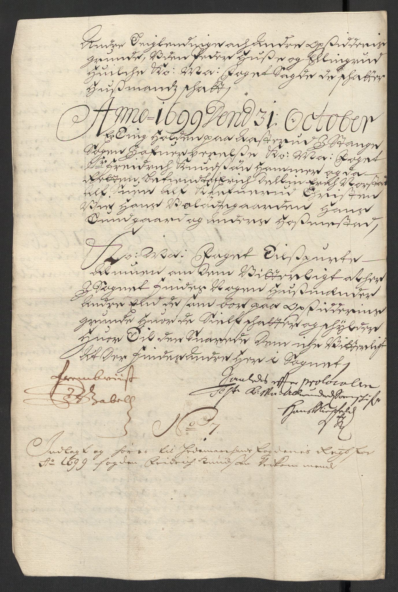 Rentekammeret inntil 1814, Reviderte regnskaper, Fogderegnskap, AV/RA-EA-4092/R16/L1038: Fogderegnskap Hedmark, 1699, p. 95