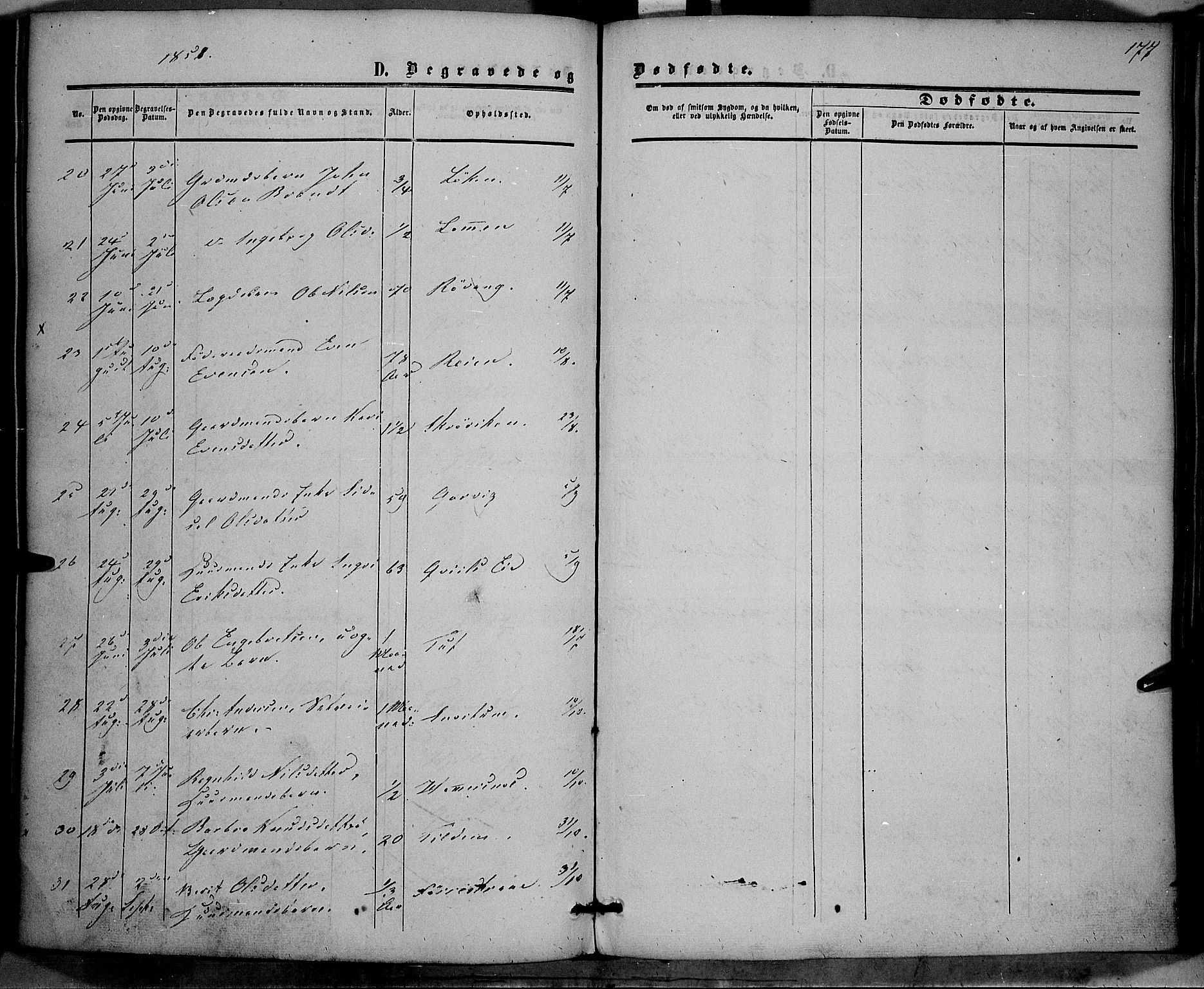 Vestre Slidre prestekontor, SAH/PREST-136/H/Ha/Haa/L0002: Parish register (official) no. 2, 1856-1864, p. 177