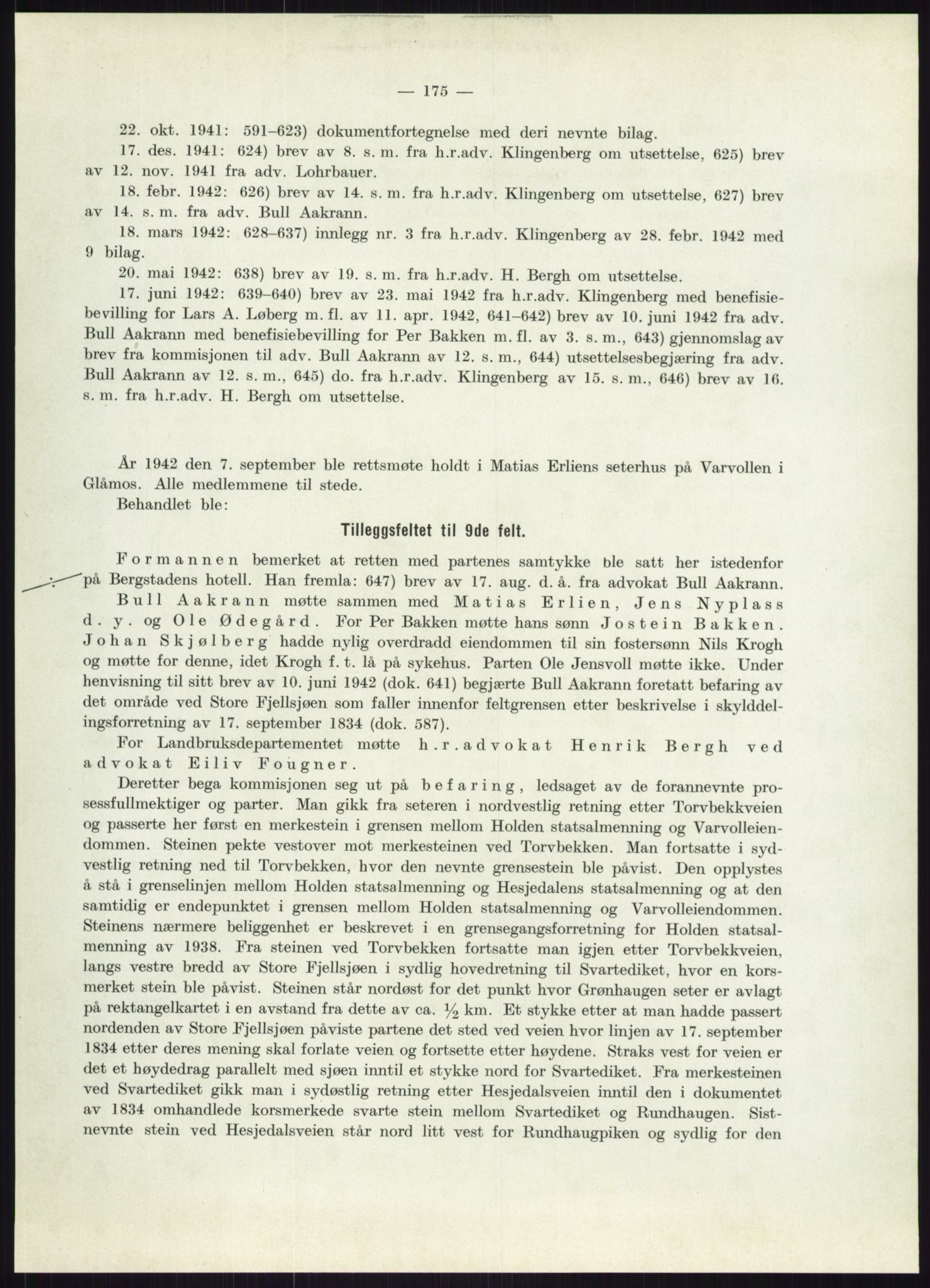 Høyfjellskommisjonen, AV/RA-S-1546/X/Xa/L0001: Nr. 1-33, 1909-1953, p. 4451