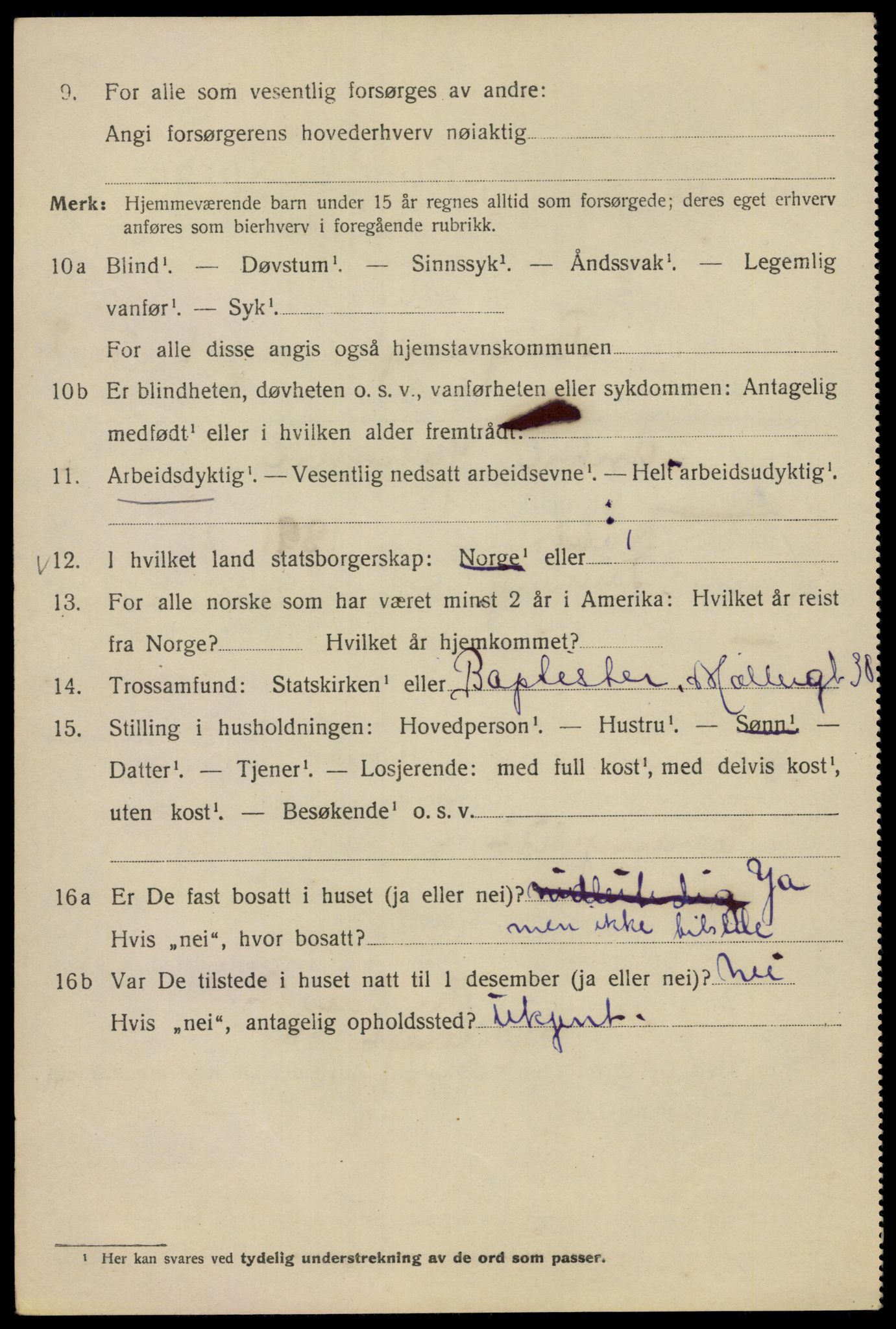 SAO, 1920 census for Kristiania, 1920, p. 152052