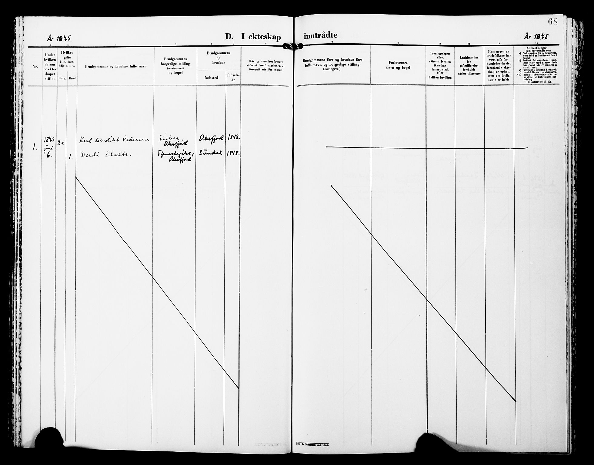 Lebesby sokneprestkontor, SATØ/S-1353/H/Ha/L0005kirke: Parish register (official) no. 5, 1870-1902, p. 68