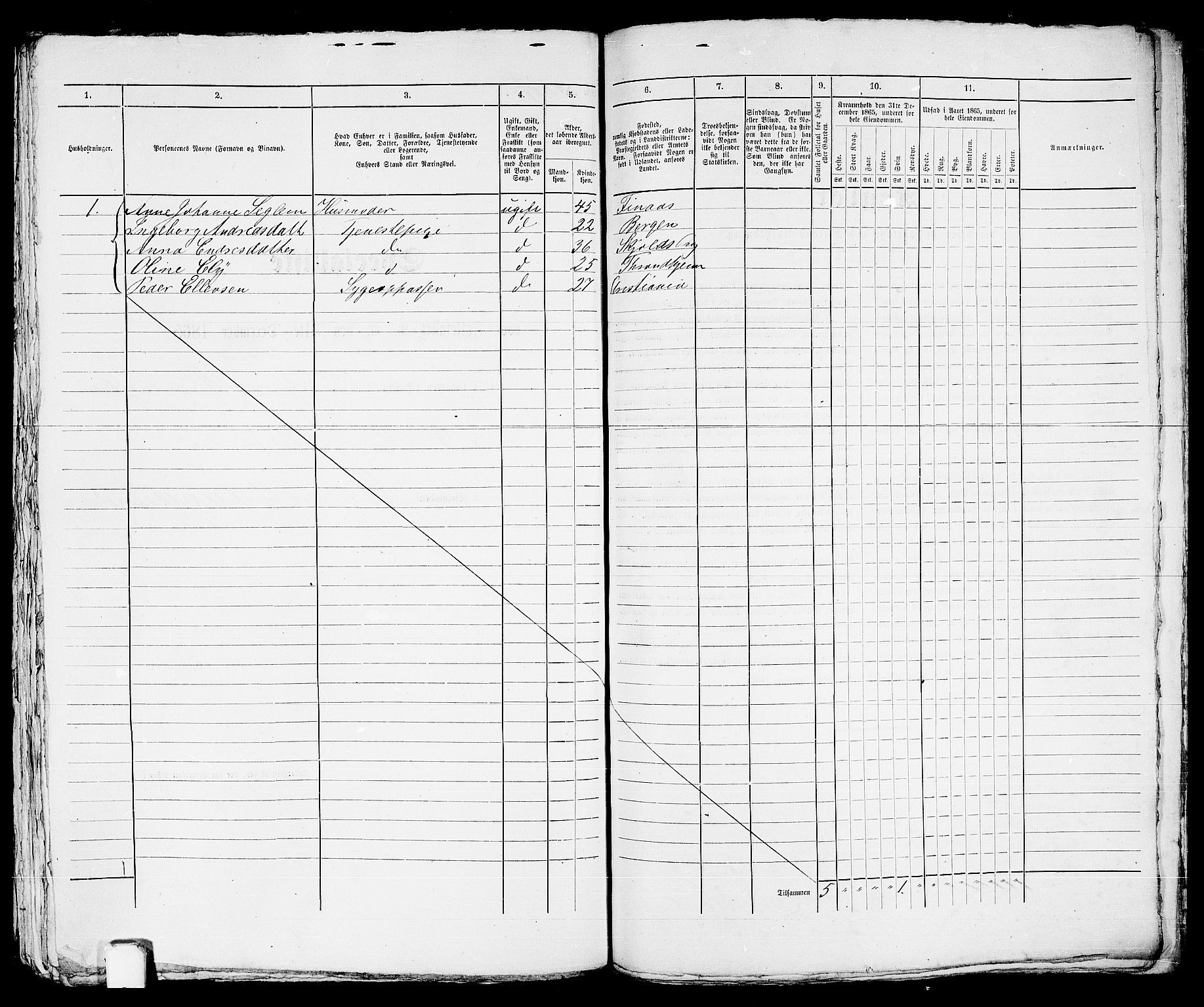 RA, 1865 census for Torvastad/Haugesund, 1865, p. 508