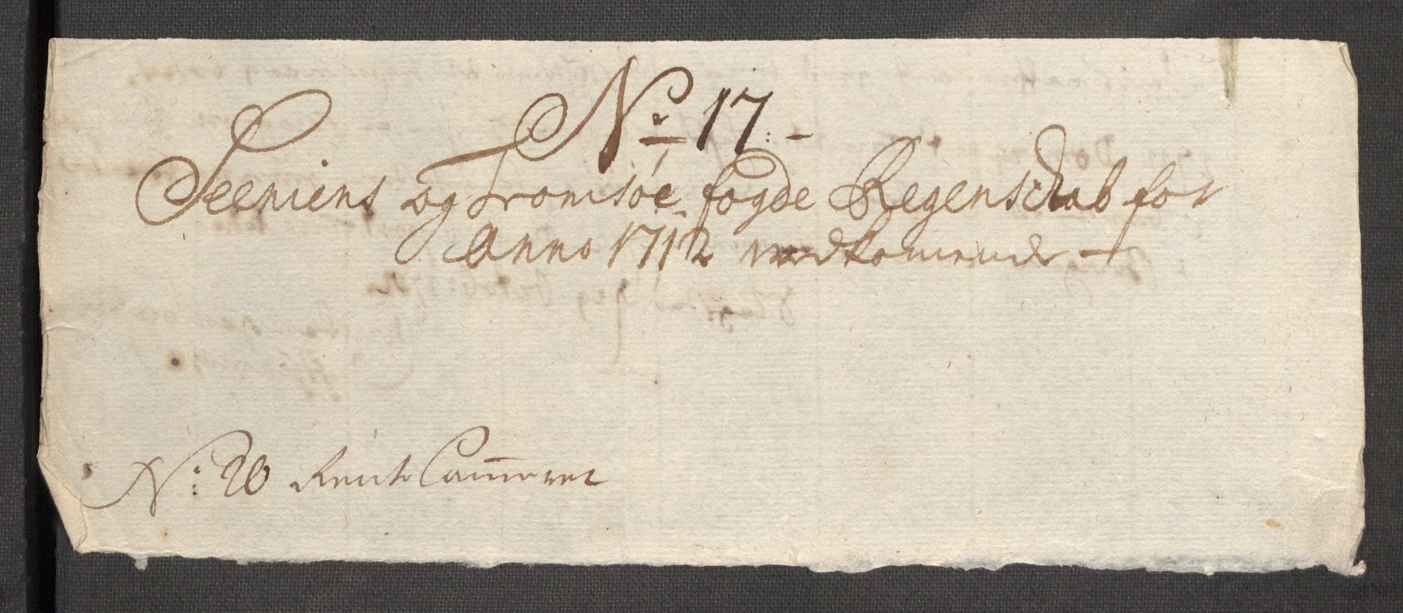 Rentekammeret inntil 1814, Reviderte regnskaper, Fogderegnskap, AV/RA-EA-4092/R68/L4758: Fogderegnskap Senja og Troms, 1711-1712, p. 395