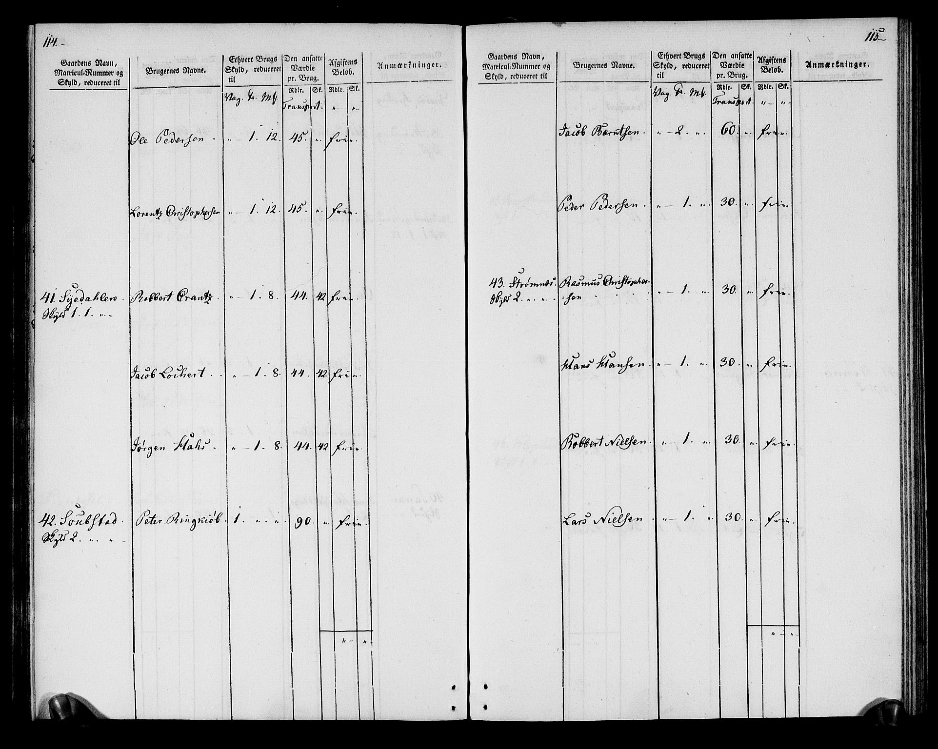 Rentekammeret inntil 1814, Realistisk ordnet avdeling, AV/RA-EA-4070/N/Ne/Nea/L0164: Vesterålen, Andenes og Lofoten fogderi. Oppebørselsregister, 1803, p. 60