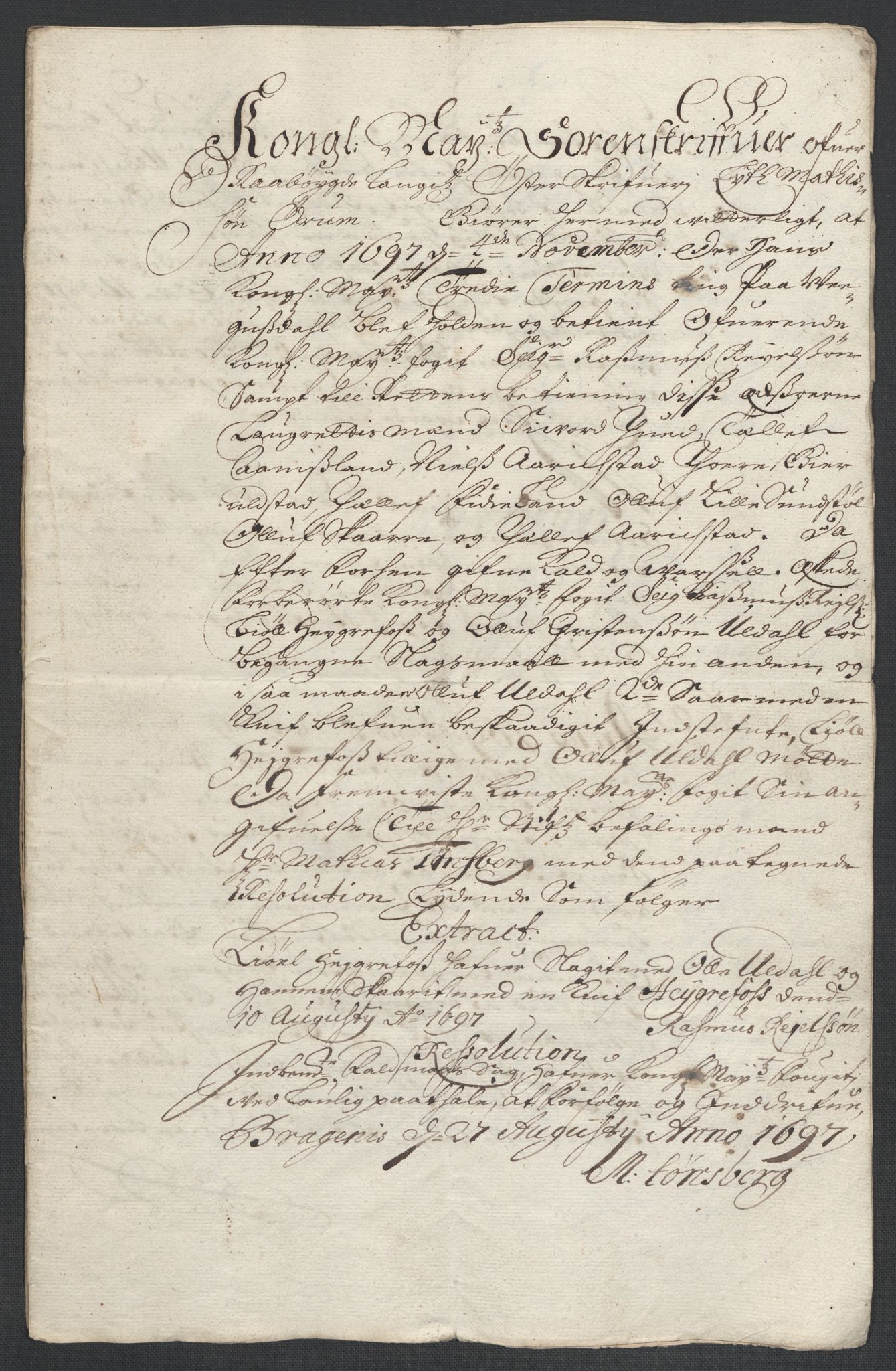 Rentekammeret inntil 1814, Reviderte regnskaper, Fogderegnskap, AV/RA-EA-4092/R40/L2445: Fogderegnskap Råbyggelag, 1697-1699, p. 135