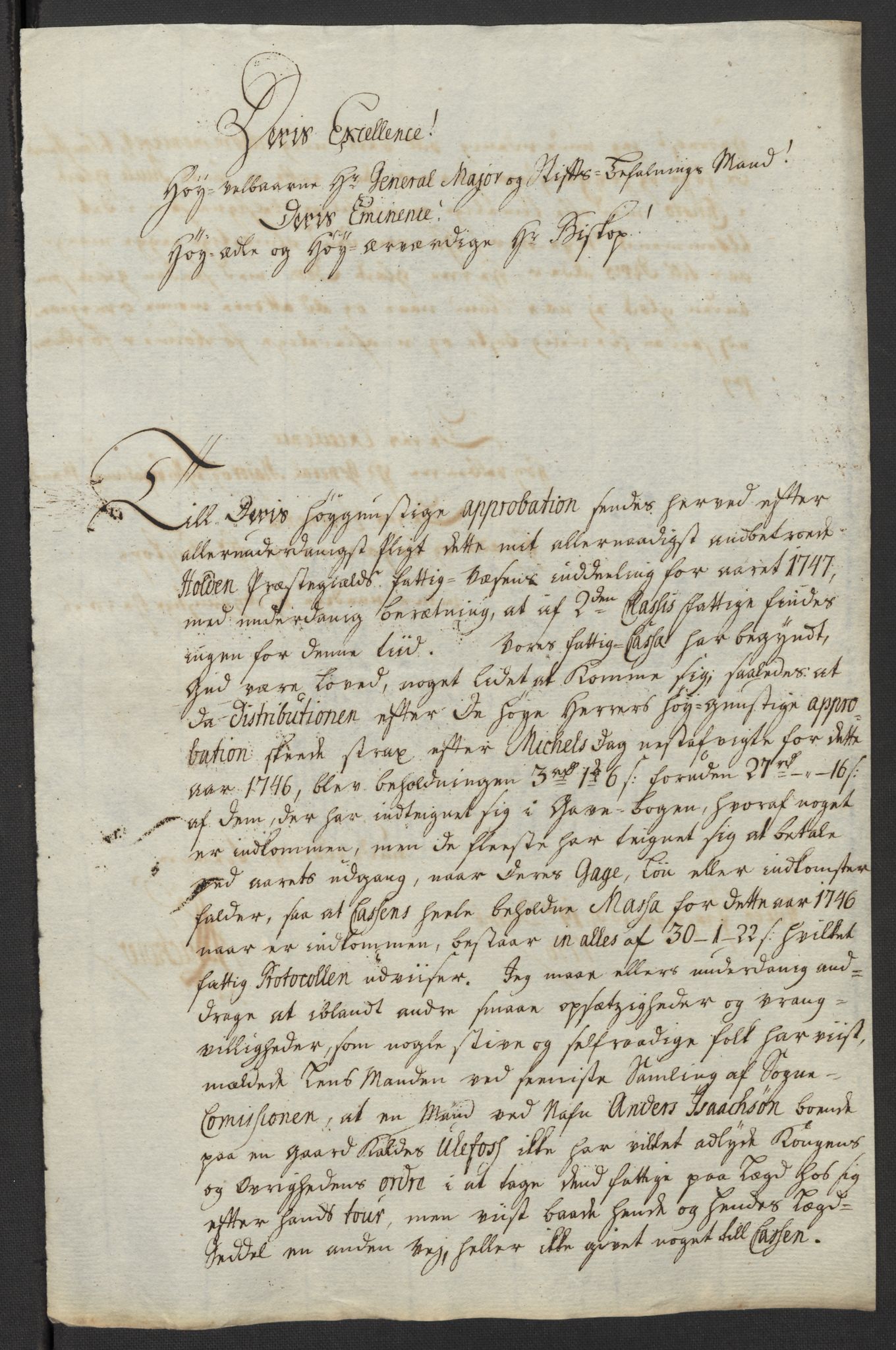 Kristiania tukthus, SAO/A-10644/A/Ad/Adb/L0011: Innkomne skriv, rapporter og regnskap, 1742-1783, p. 356