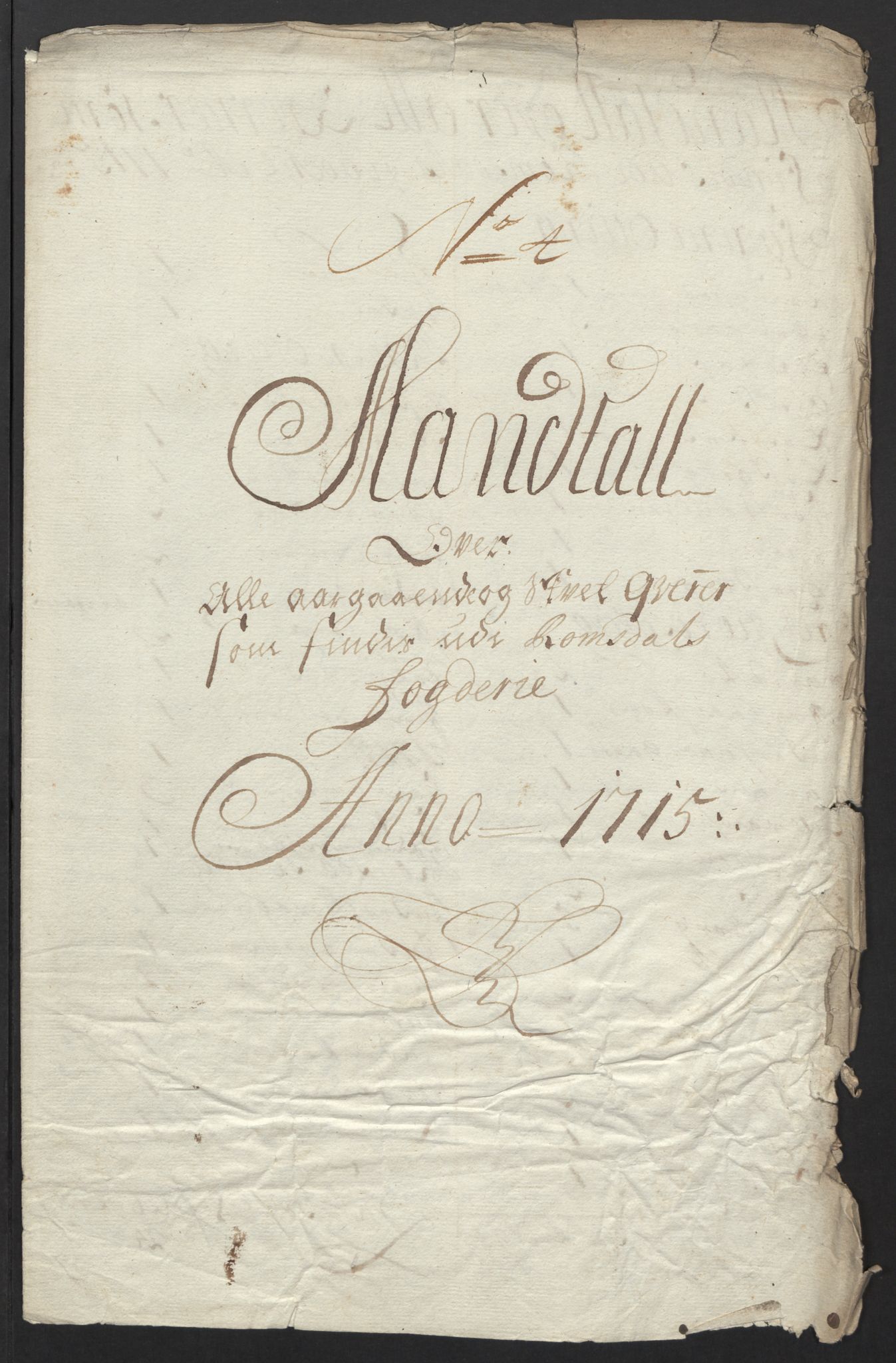 Rentekammeret inntil 1814, Reviderte regnskaper, Fogderegnskap, AV/RA-EA-4092/R55/L3663: Fogderegnskap Romsdal, 1715-1716, p. 98