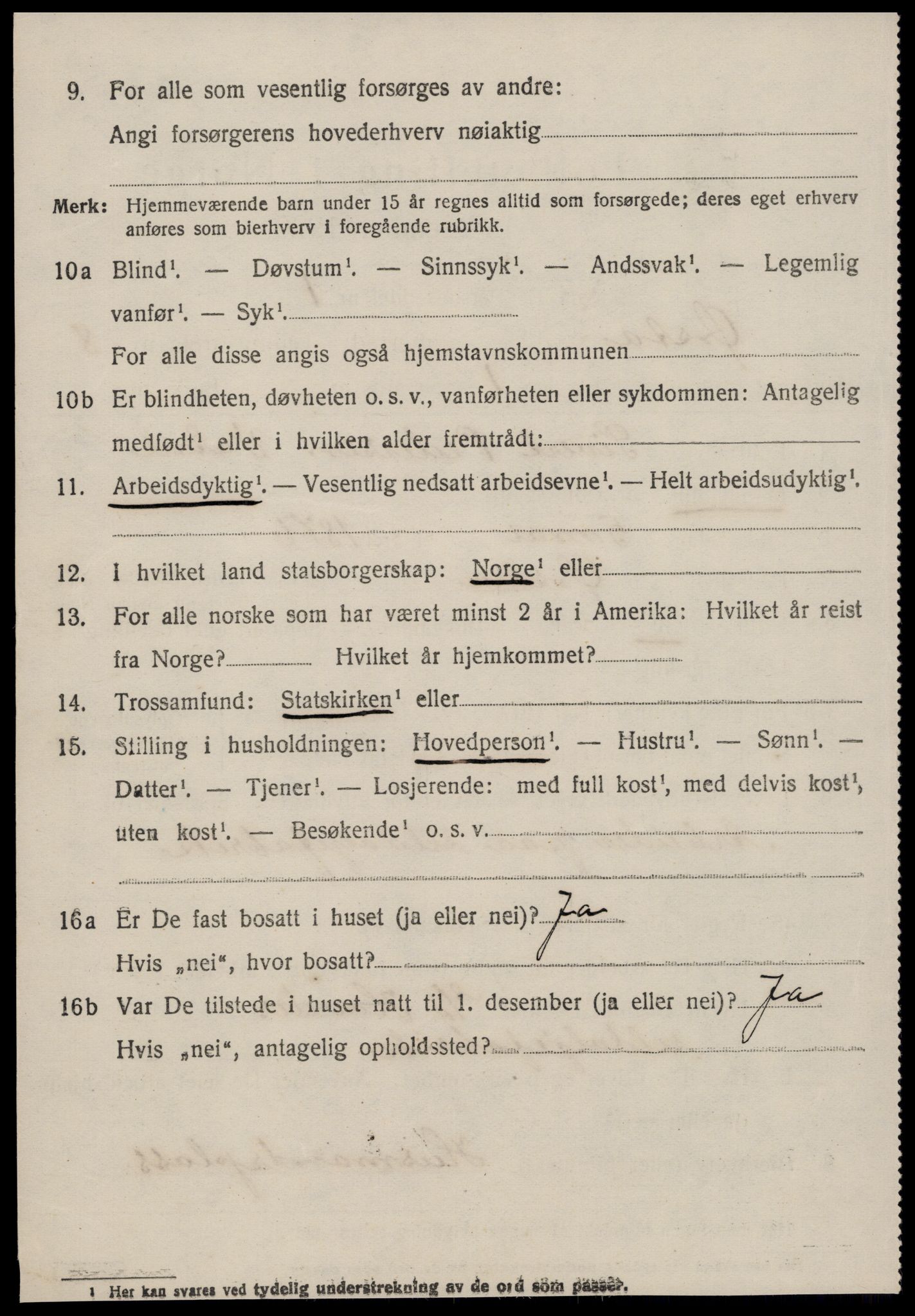 SAT, 1920 census for Ørsta, 1920, p. 5979