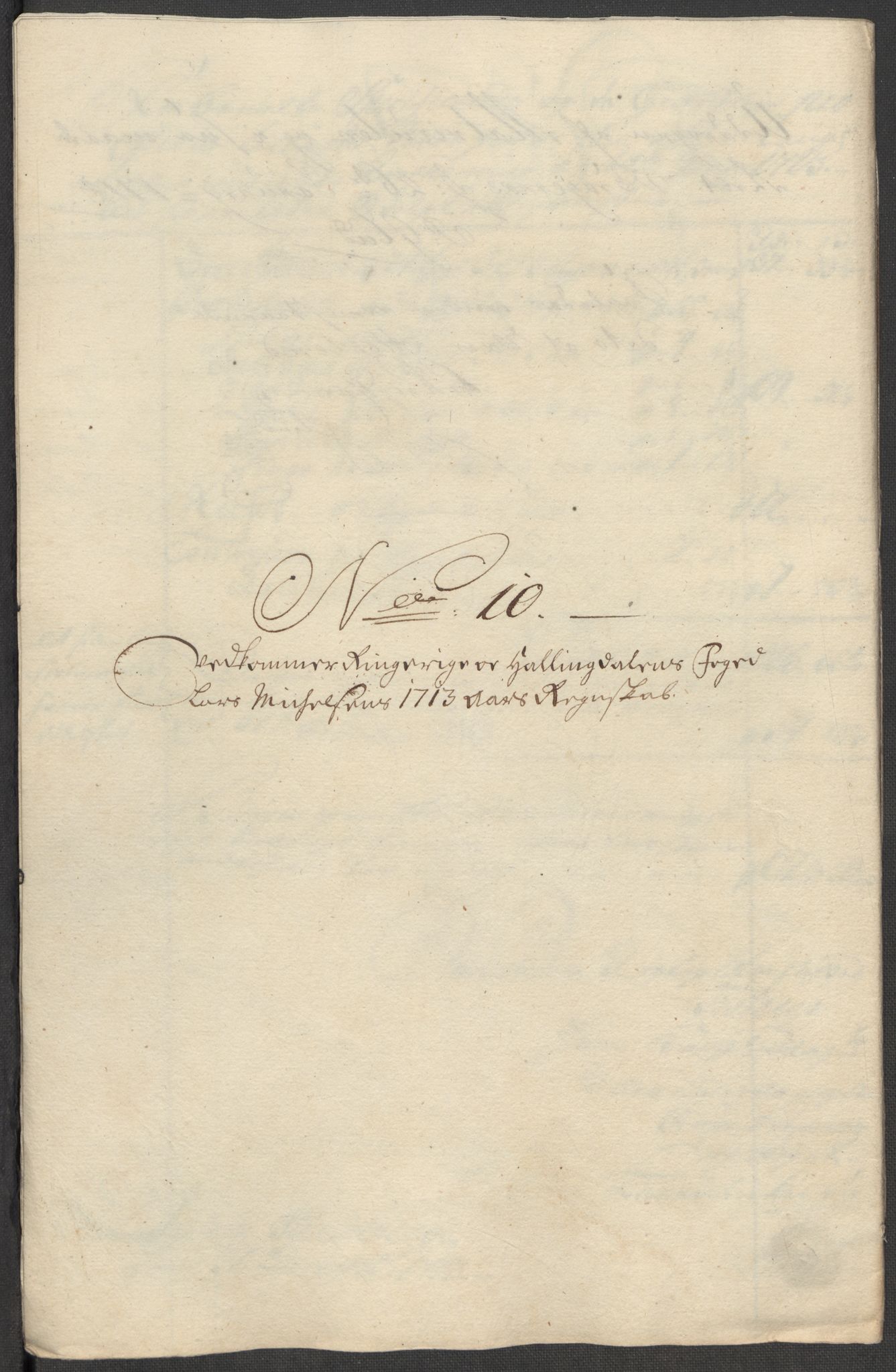 Rentekammeret inntil 1814, Reviderte regnskaper, Fogderegnskap, AV/RA-EA-4092/R23/L1471: Fogderegnskap Ringerike og Hallingdal, 1713-1714, p. 181