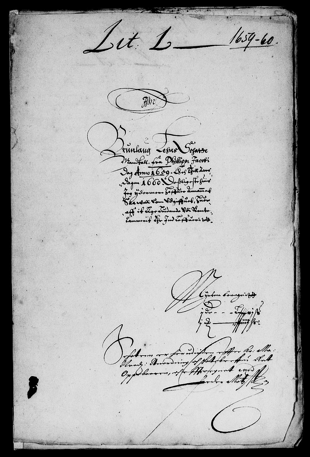 Rentekammeret inntil 1814, Reviderte regnskaper, Lensregnskaper, AV/RA-EA-5023/R/Rb/Rbl/L0012: Brunla len, 1658-1660