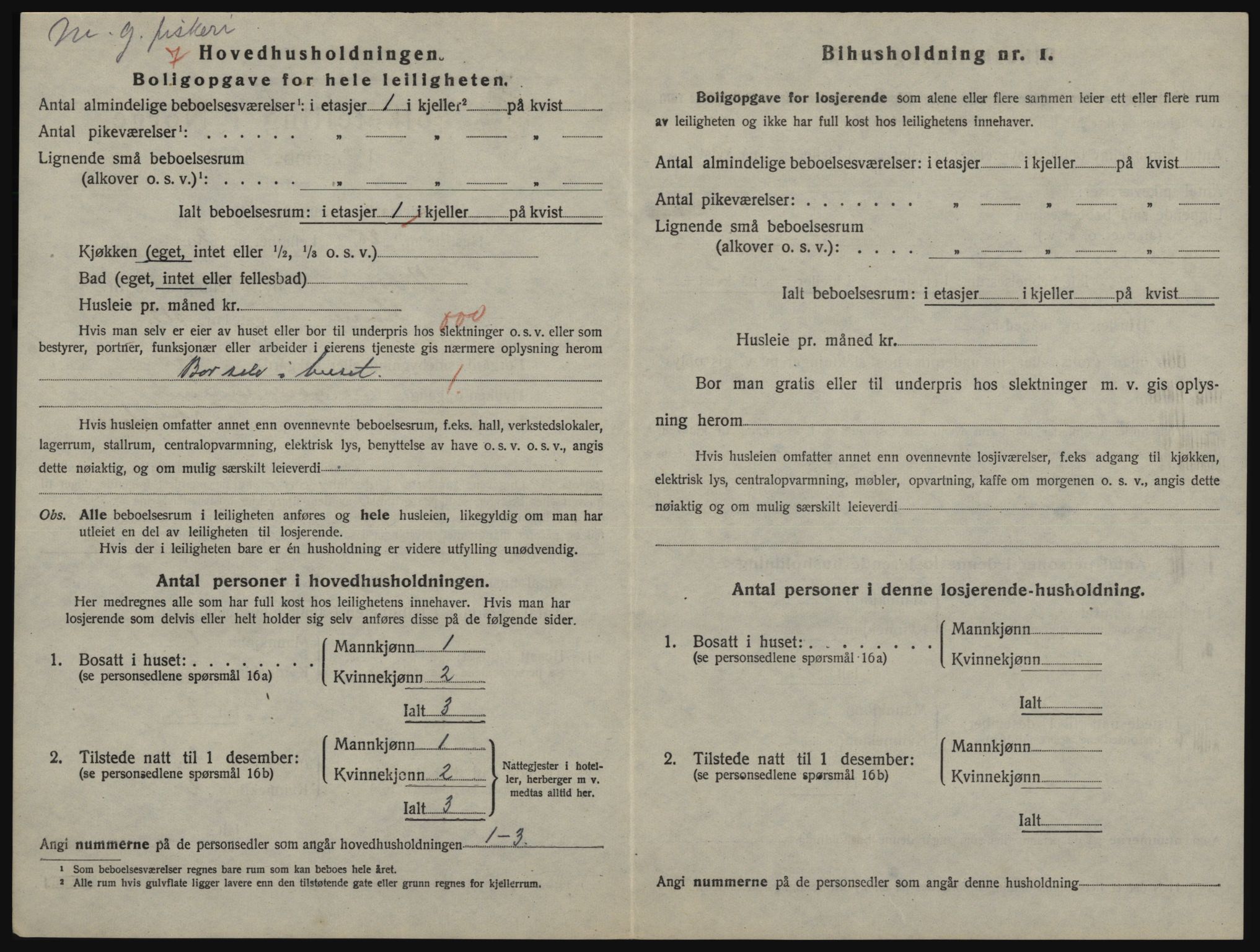 SATØ, 1920 census for Vadsø, 1920, p. 1029