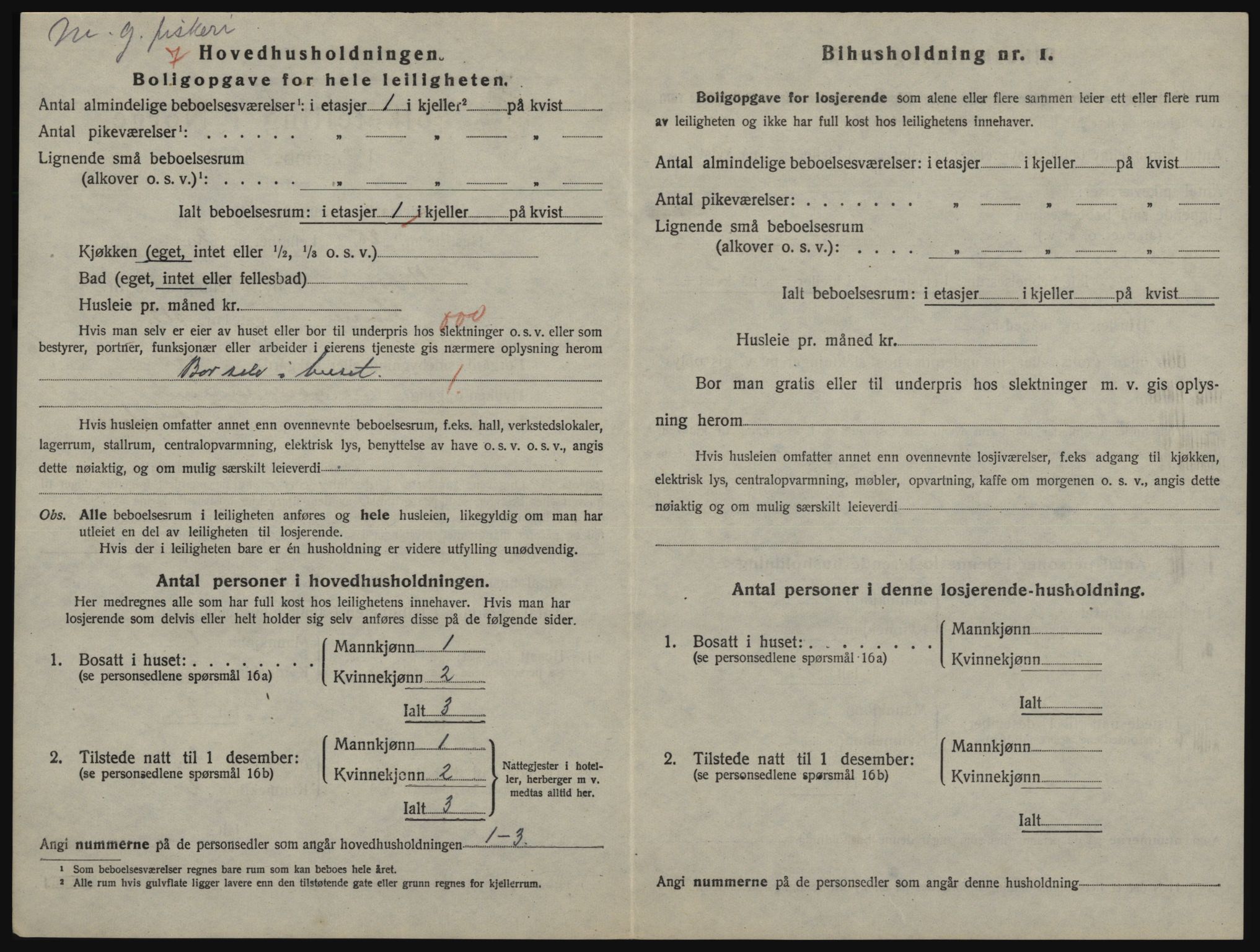 SATØ, 1920 census for Vadsø, 1920, p. 1029