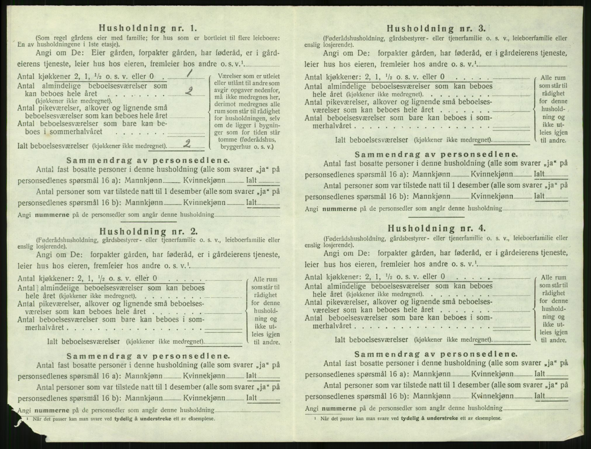 SAT, 1920 census for Stordal, 1920, p. 359