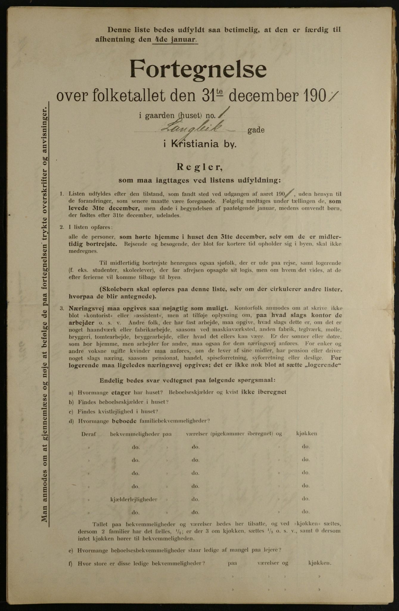 OBA, Municipal Census 1901 for Kristiania, 1901, p. 8795