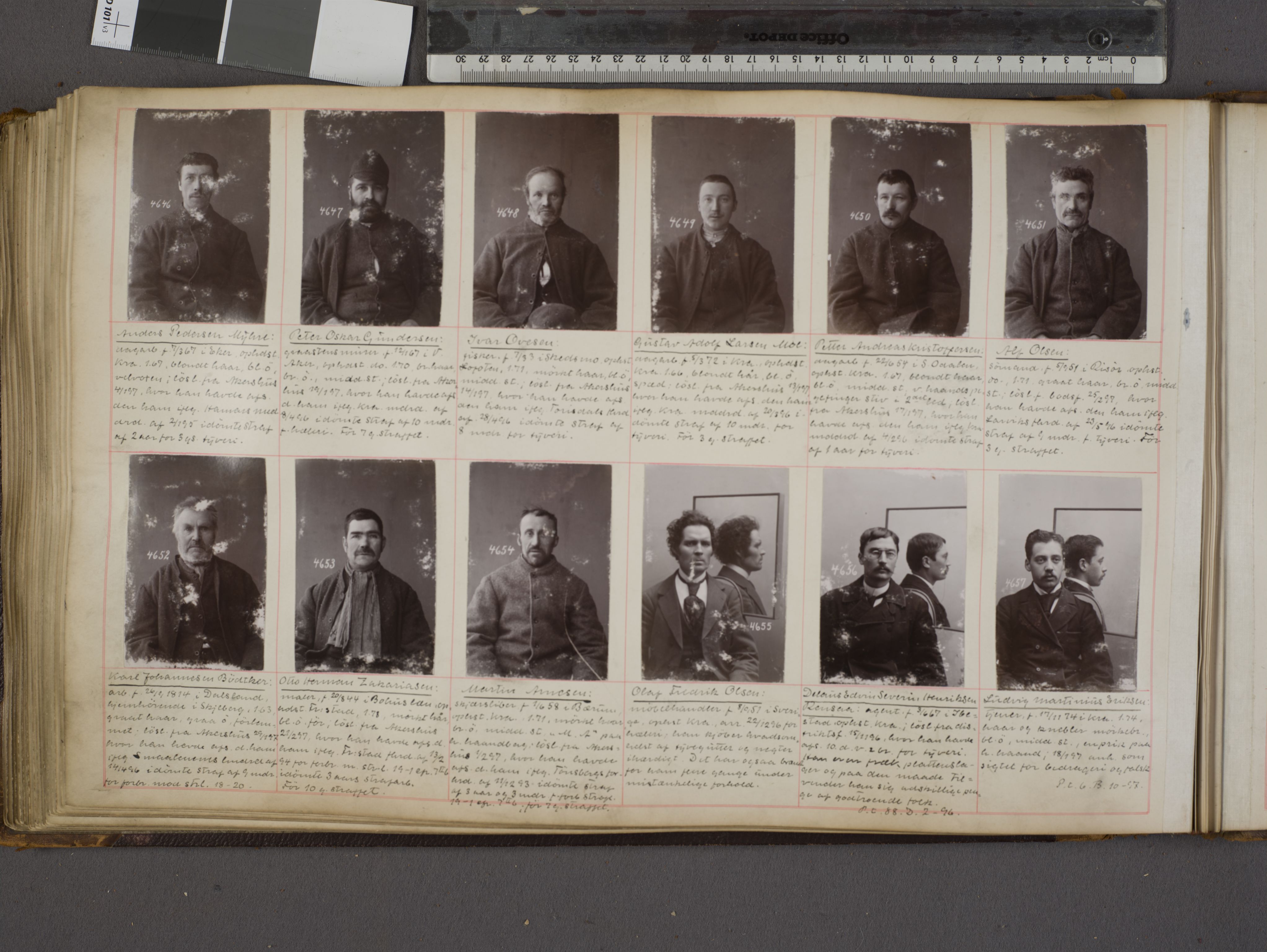 Oslo politikammer, Kriminalavdelingen, AV/SAO-A-11137/U/Ua/L0004: Forbryteralbum, 1895-1897, p. 52