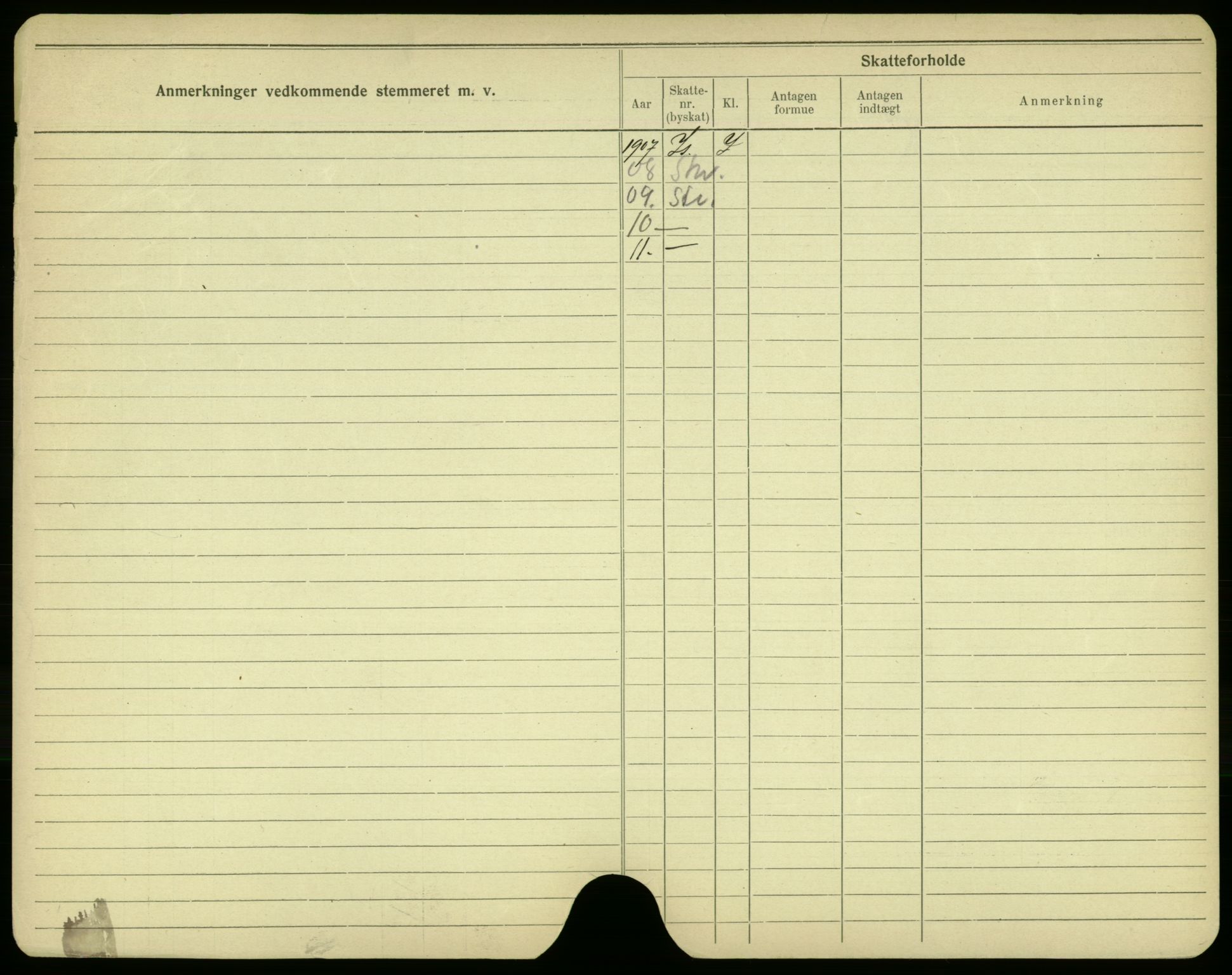 Oslo folkeregister, Registerkort, AV/SAO-A-11715/F/Fa/Fac/L0002: Menn, 1906-1914, p. 1127b