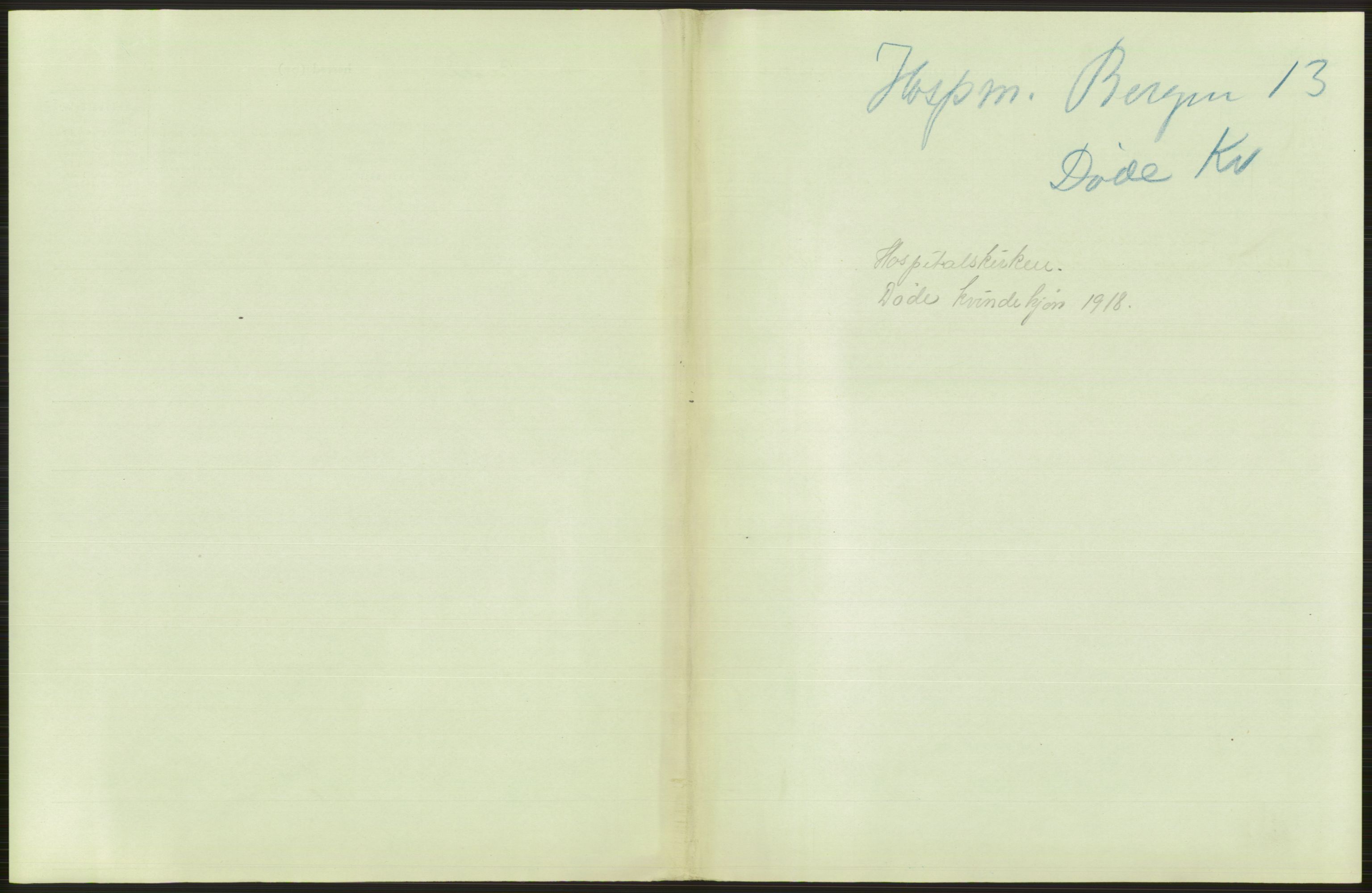 Statistisk sentralbyrå, Sosiodemografiske emner, Befolkning, AV/RA-S-2228/D/Df/Dfb/Dfbh/L0039: Bergen: Døde., 1918, p. 421
