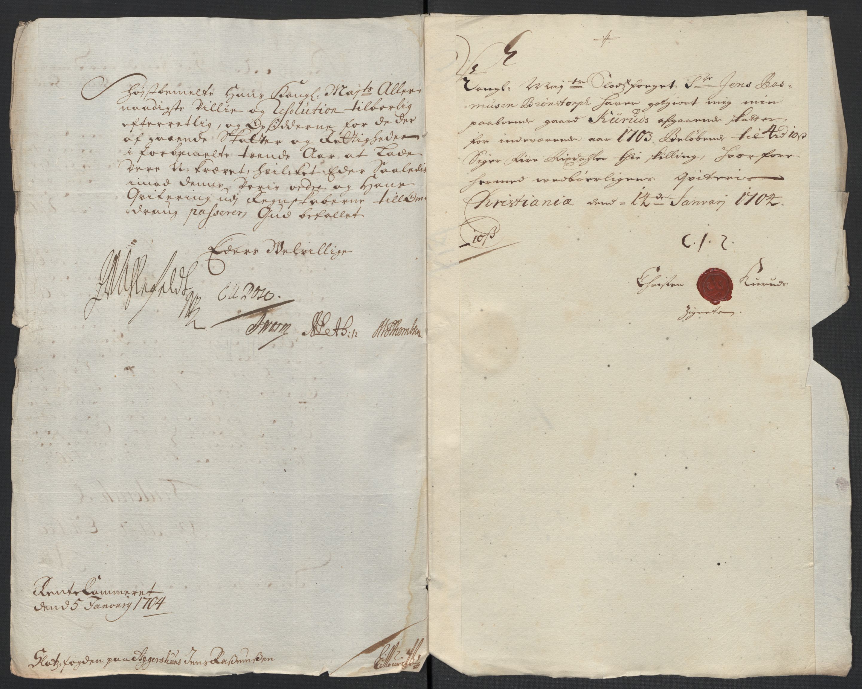 Rentekammeret inntil 1814, Reviderte regnskaper, Fogderegnskap, AV/RA-EA-4092/R10/L0445: Fogderegnskap Aker og Follo, 1703-1704, p. 248