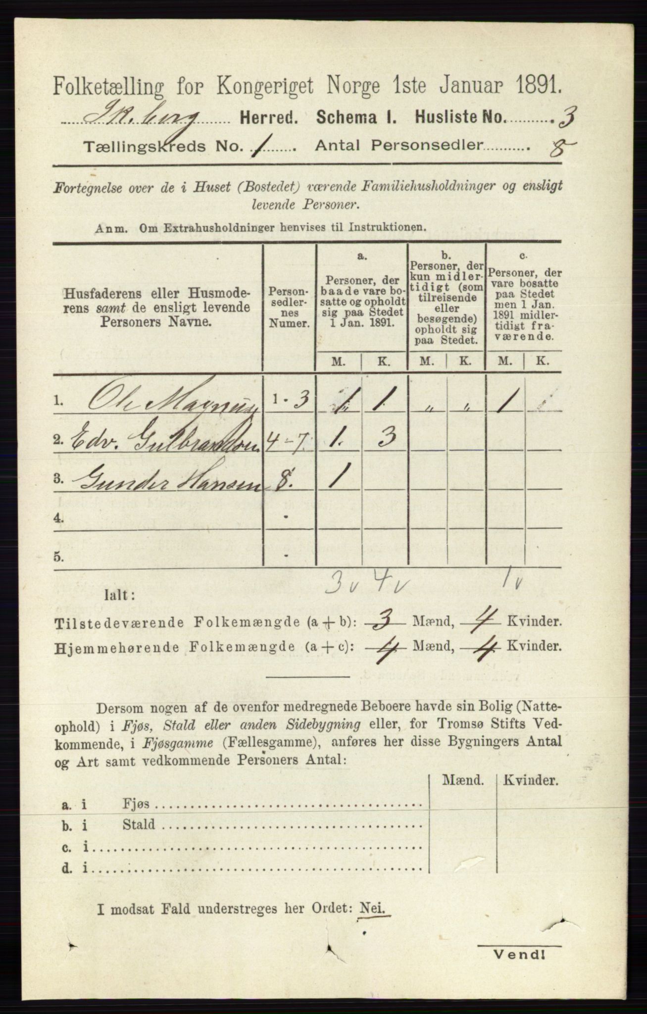 RA, 1891 census for 0115 Skjeberg, 1891, p. 29