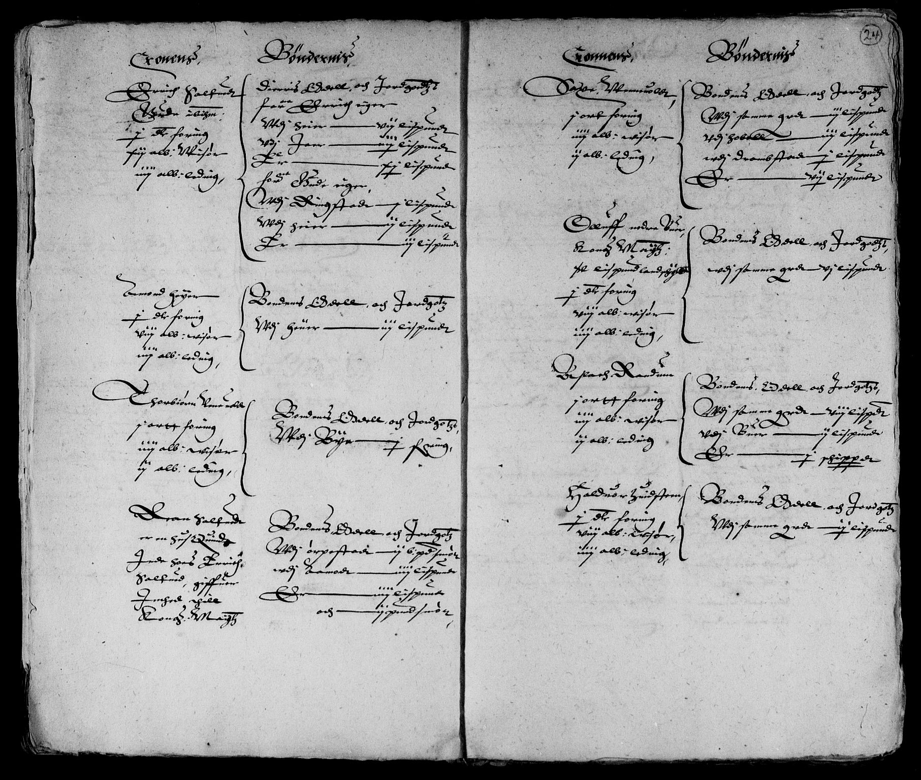 Danske Kanselli, Skapsaker, AV/RA-EA-4061/F/L0027: Skap 9, pakke 133, litra F-K, 1587-1617, p. 117