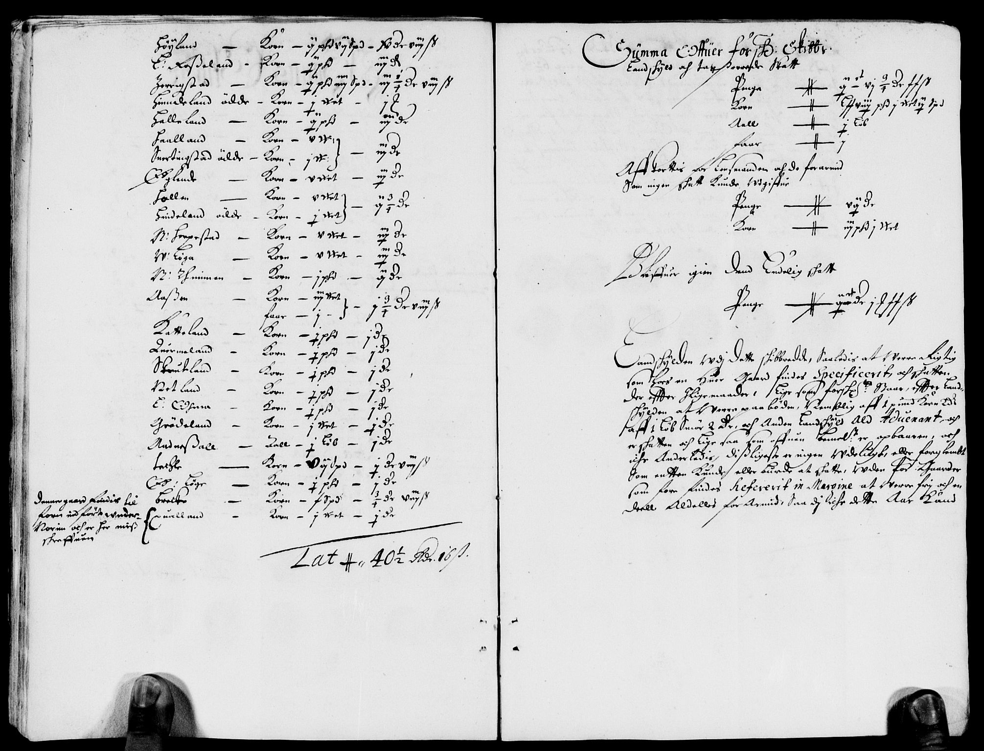 Rentekammeret inntil 1814, Reviderte regnskaper, Lensregnskaper, AV/RA-EA-5023/R/Rb/Rbs/L0044: Stavanger len, 1661-1662