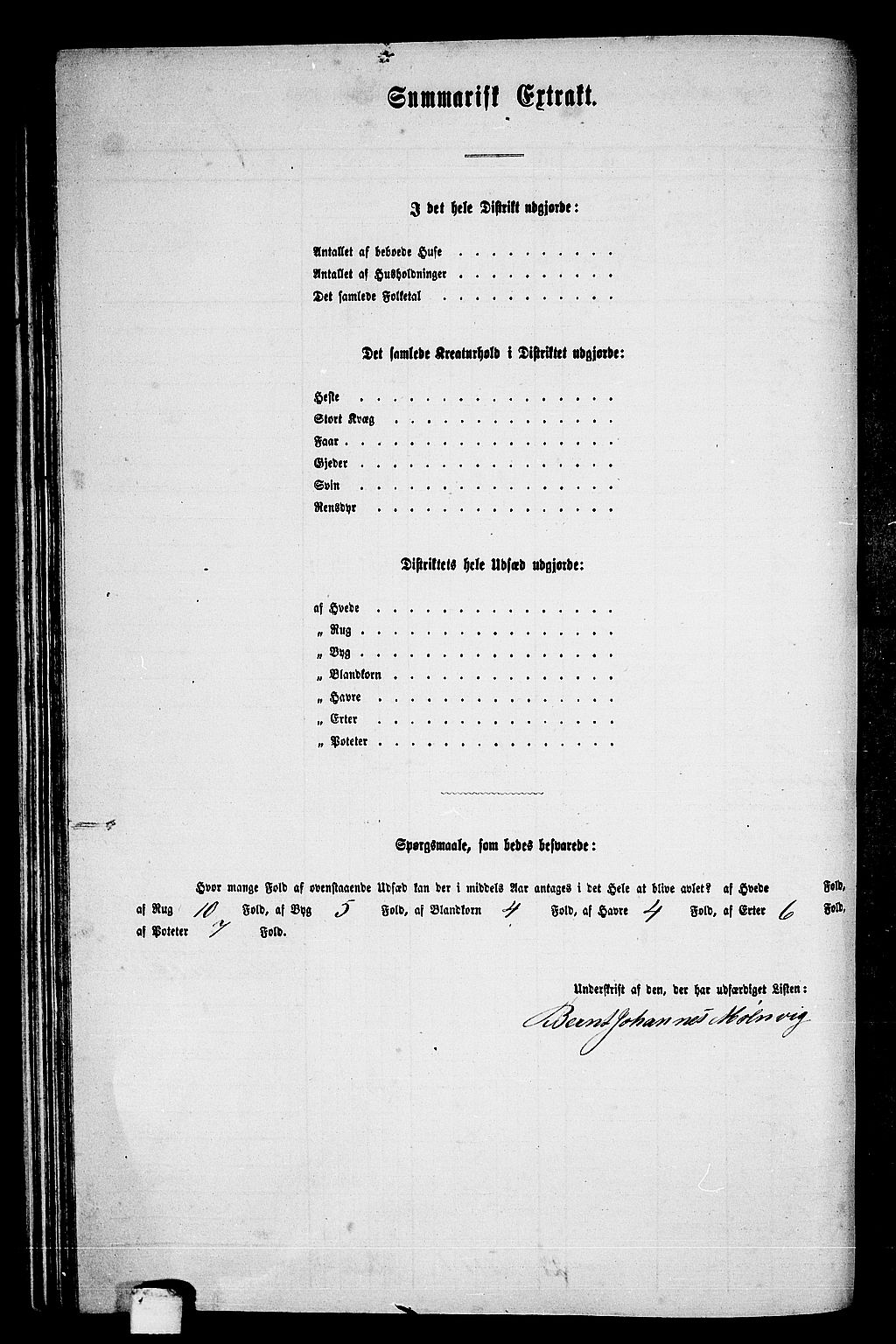 RA, 1865 census for Snåsa, 1865, p. 66