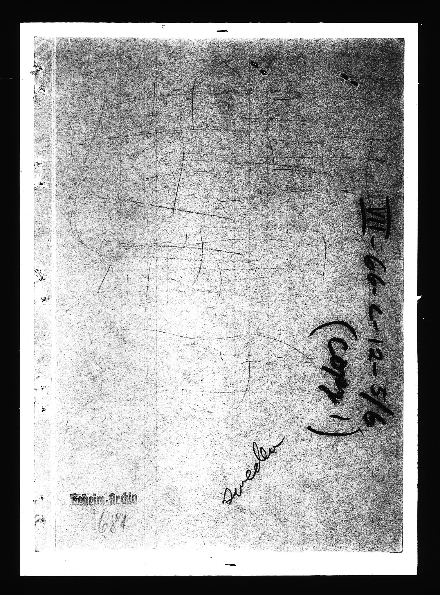 Documents Section, RA/RAFA-2200/V/L0090: Amerikansk mikrofilm "Captured German Documents".
Box No. 952.  FKA jnr. 59/1955., 1940, p. 1