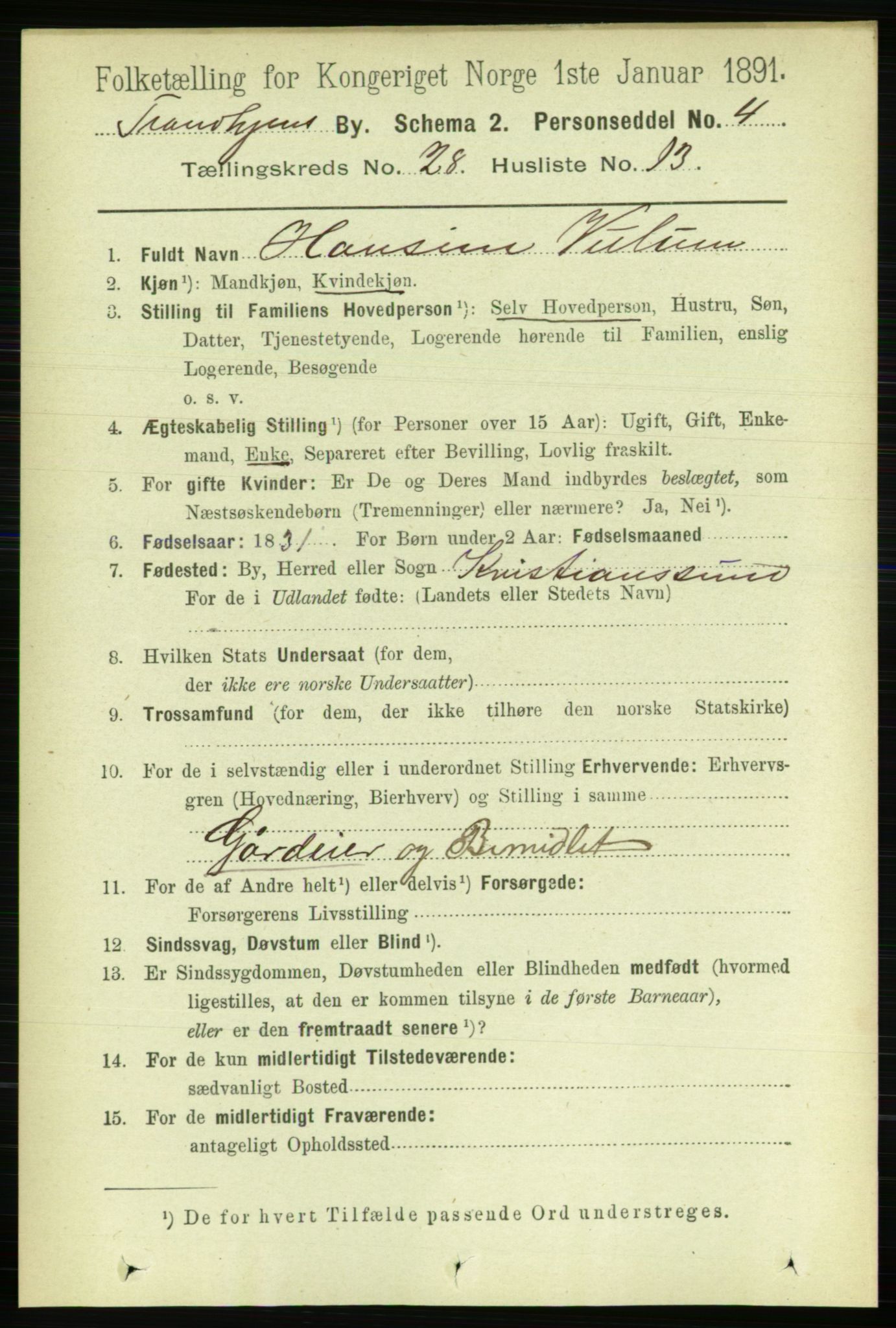 RA, 1891 census for 1601 Trondheim, 1891, p. 21146