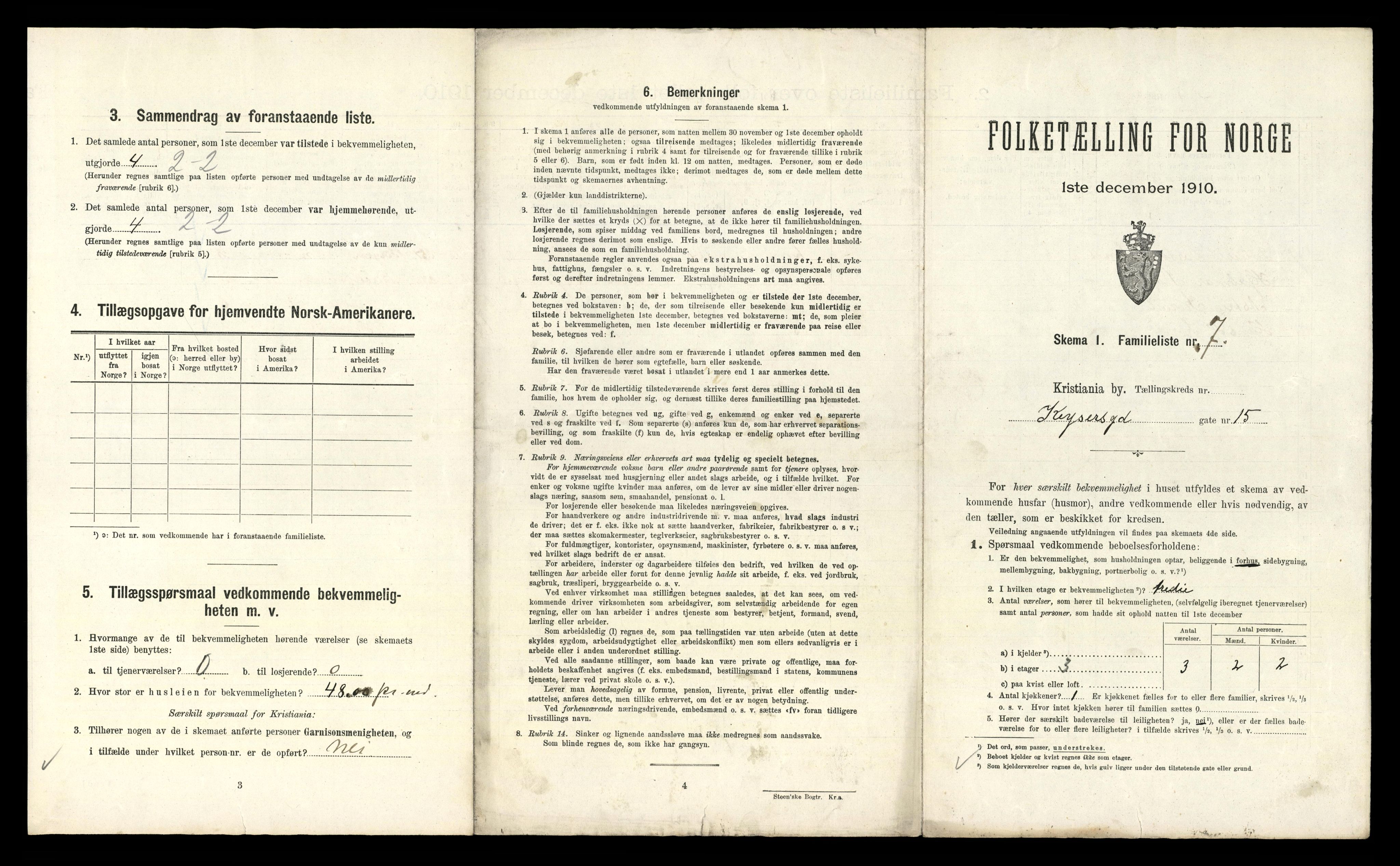 RA, 1910 census for Kristiania, 1910, p. 48137