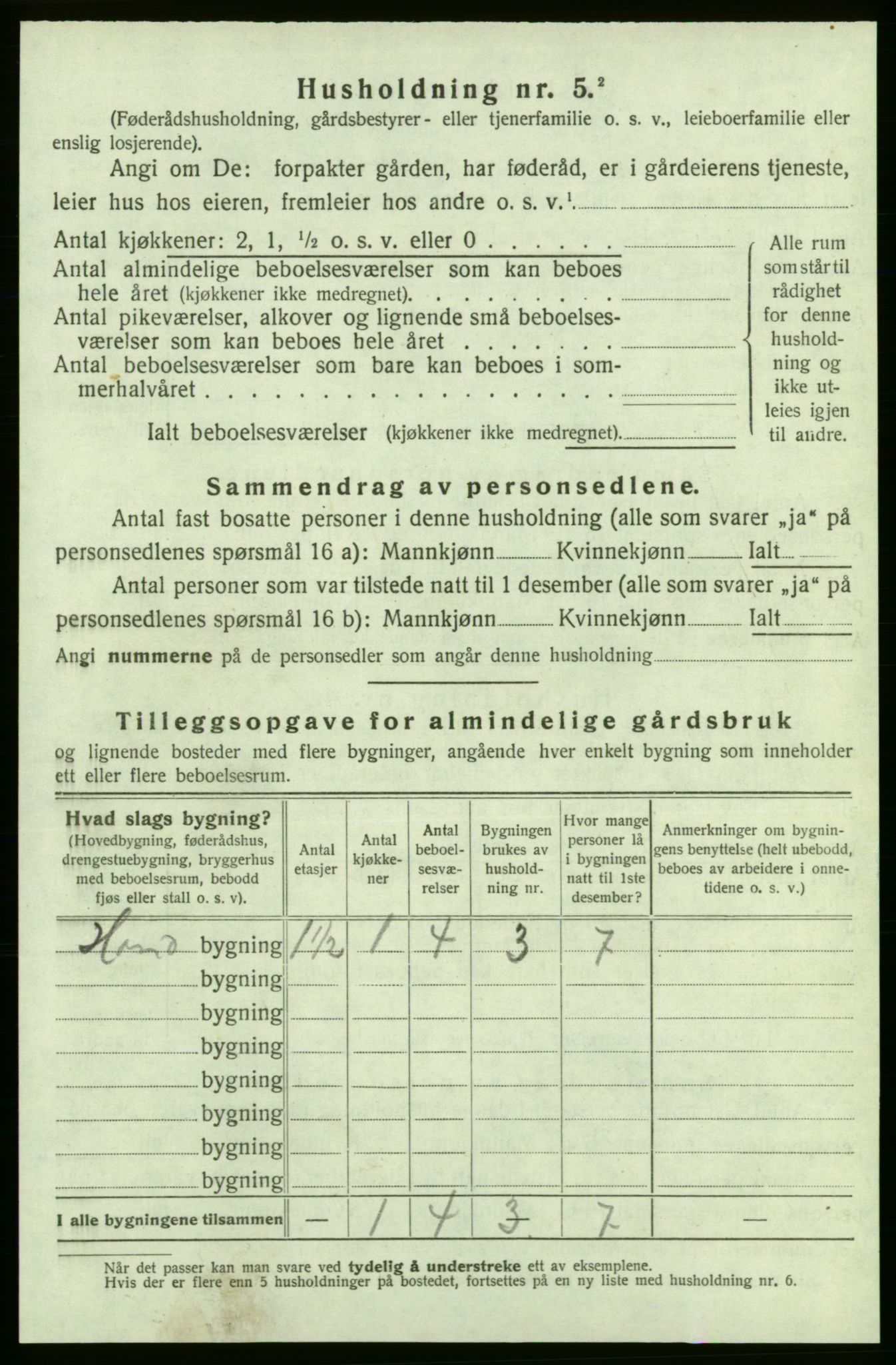 SAB, 1920 census for Strandebarm, 1920, p. 991