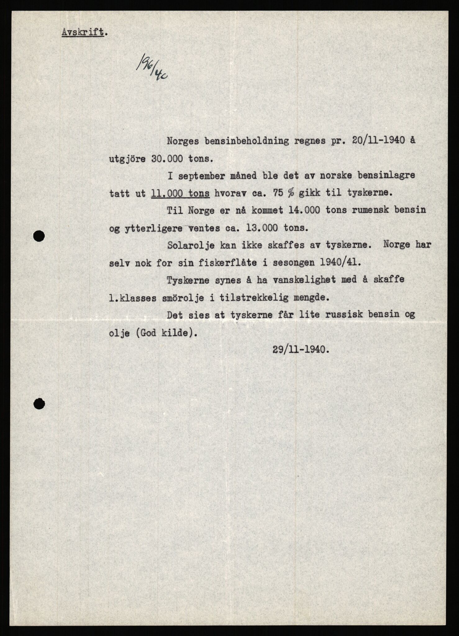 Forsvaret, Forsvarets krigshistoriske avdeling, RA/RAFA-2017/Y/Ya/L0006: II-C-11-11,2 - Utenriksdepartementet.  Legasjonen i Helsingfors., 1940-1946, p. 167