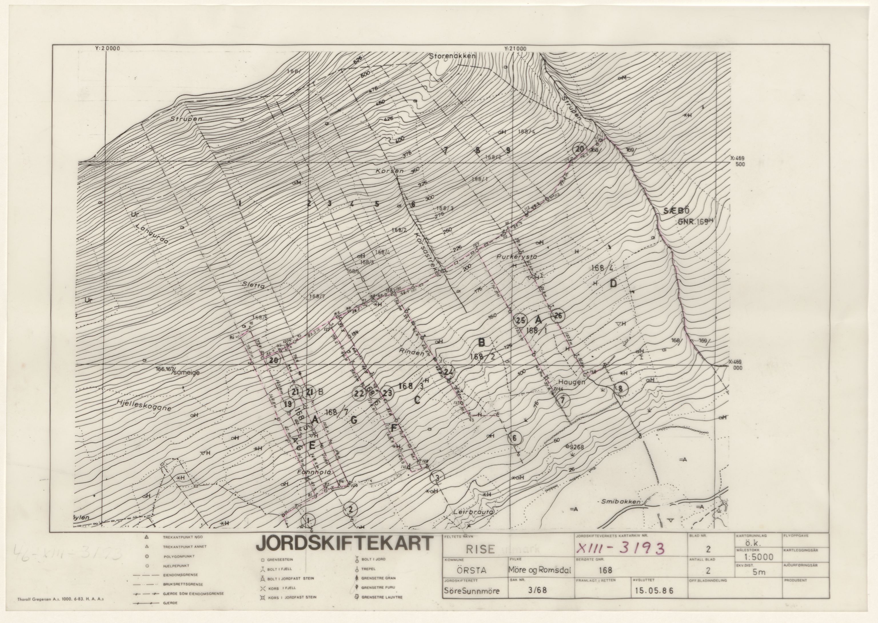 Jordskifteverkets kartarkiv, AV/RA-S-3929/T, 1859-1988, p. 4040