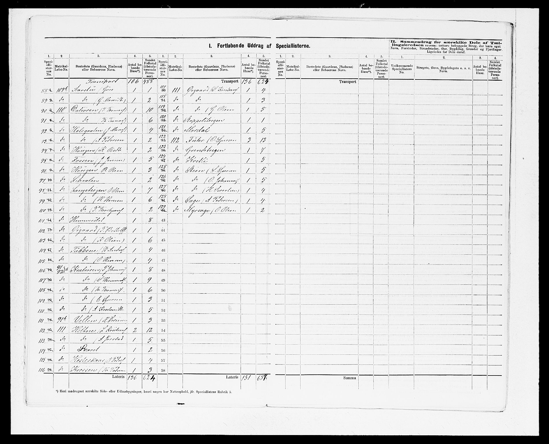 SAB, 1875 census for 1426P Luster, 1875, p. 11