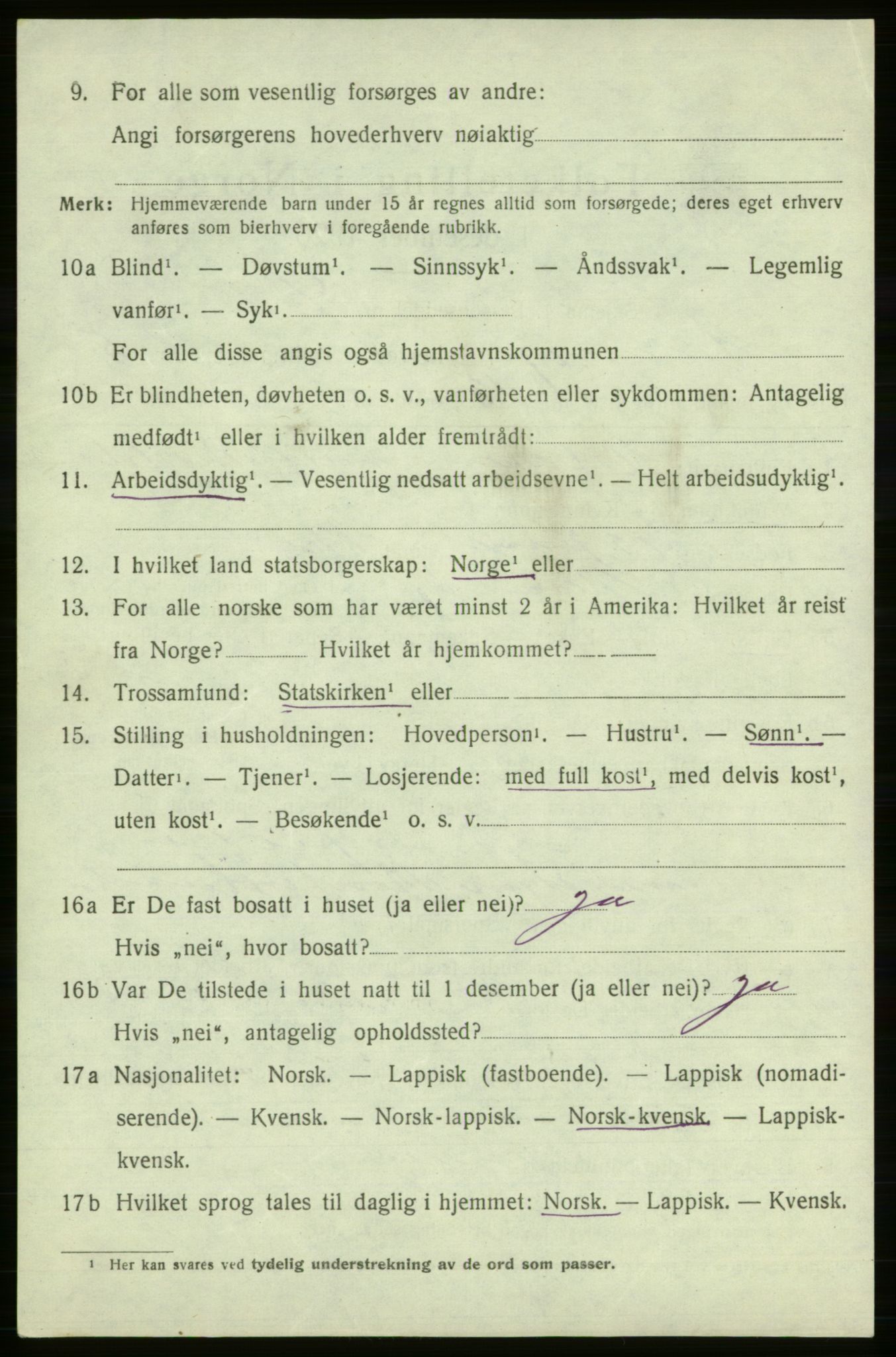 SATØ, 1920 census for Måsøy, 1920, p. 2607