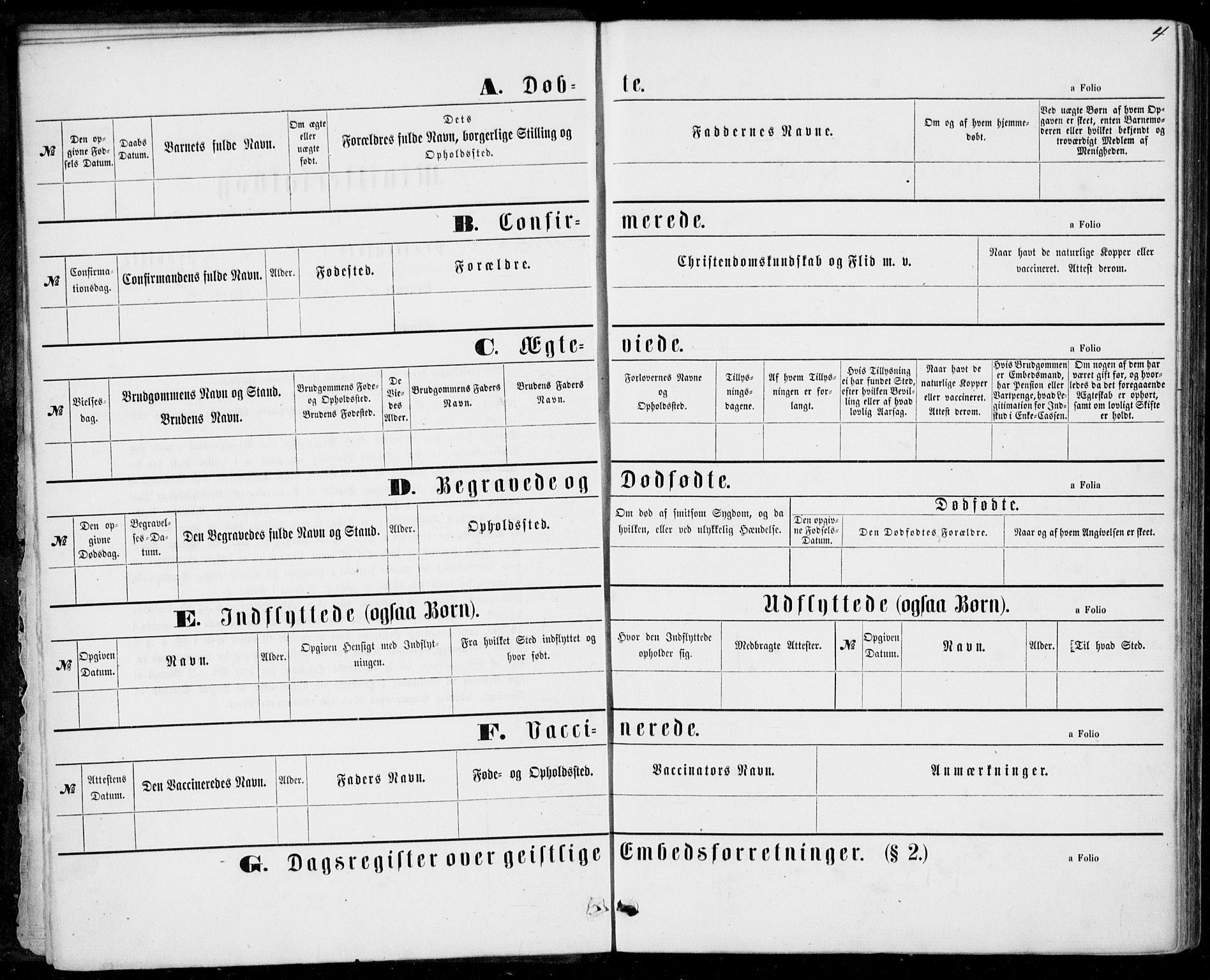 Ministerialprotokoller, klokkerbøker og fødselsregistre - Møre og Romsdal, AV/SAT-A-1454/529/L0452: Parish register (official) no. 529A02, 1864-1871, p. 4