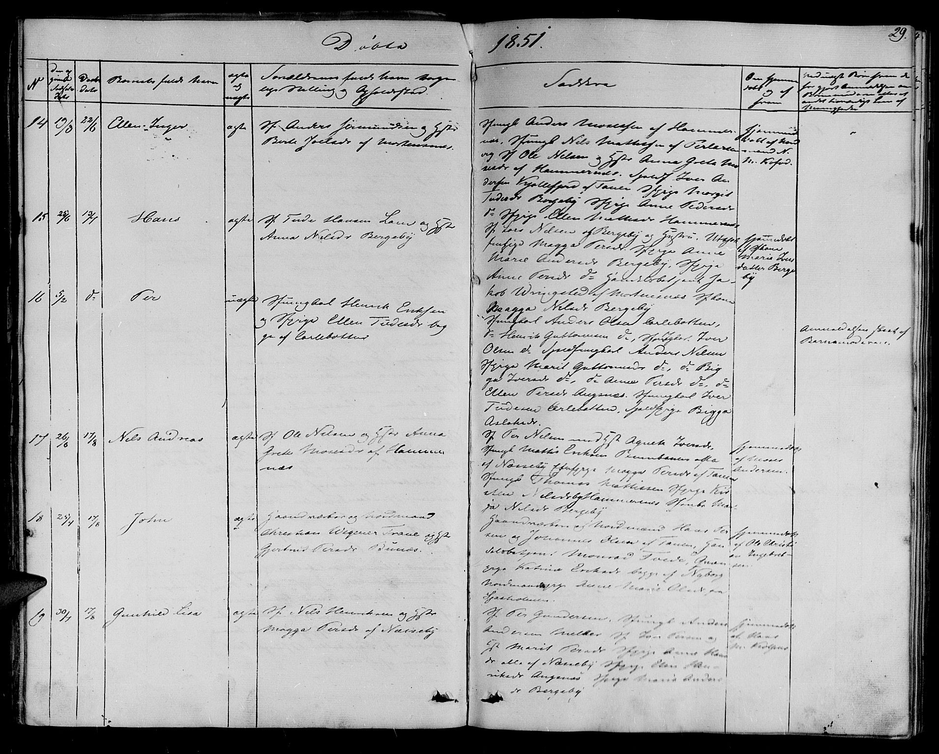 Nesseby sokneprestkontor, AV/SATØ-S-1330/H/Ha/L0001kirke: Parish register (official) no. 1, 1838-1855, p. 29