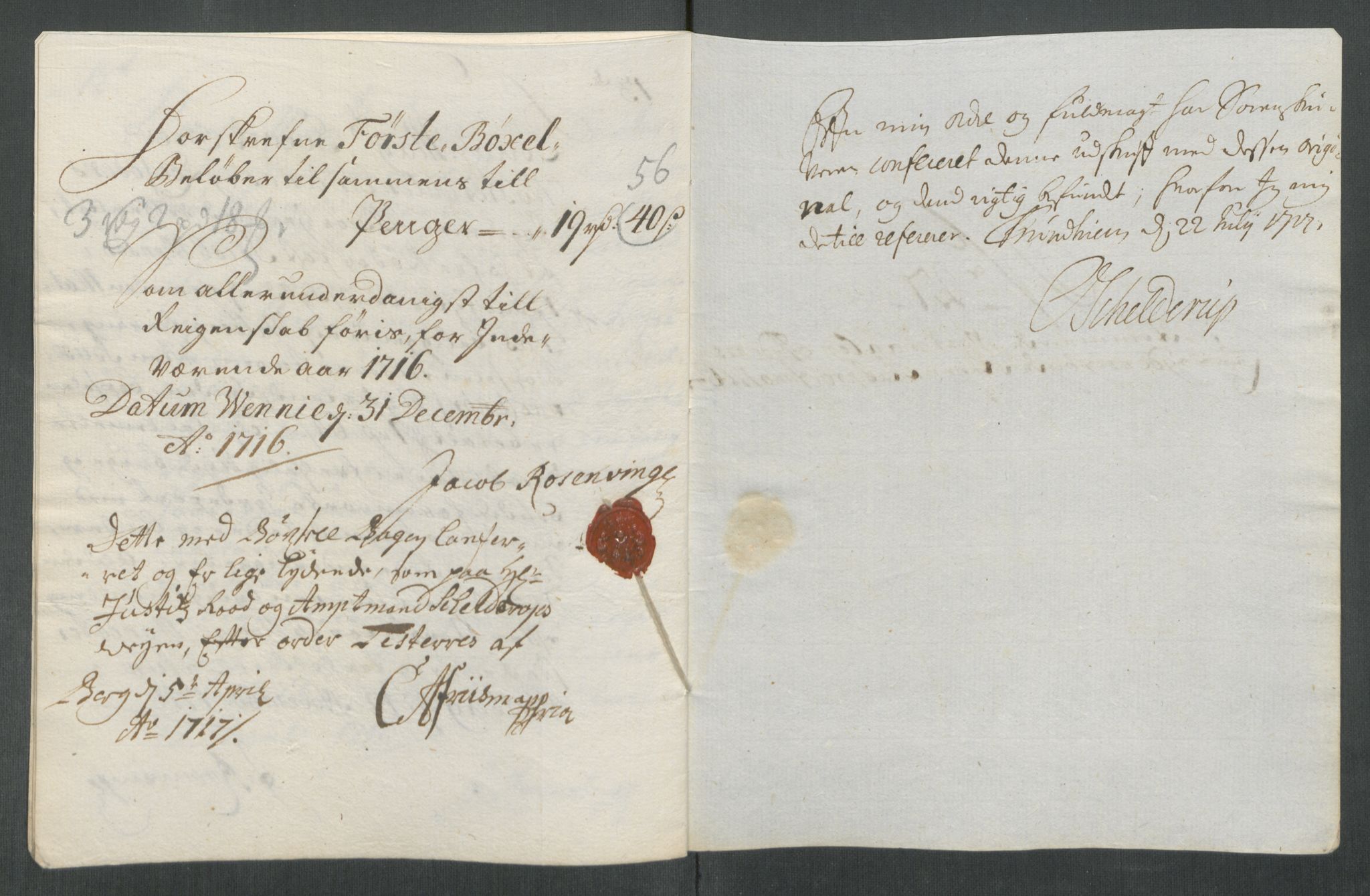 Rentekammeret inntil 1814, Reviderte regnskaper, Fogderegnskap, AV/RA-EA-4092/R67/L4682: Fogderegnskap Vesterålen, Andenes og Lofoten, 1716, p. 200